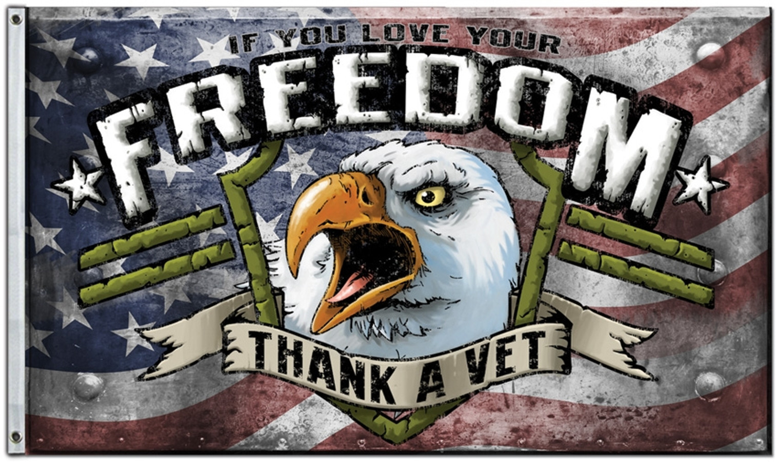 Thank A Vet Flag