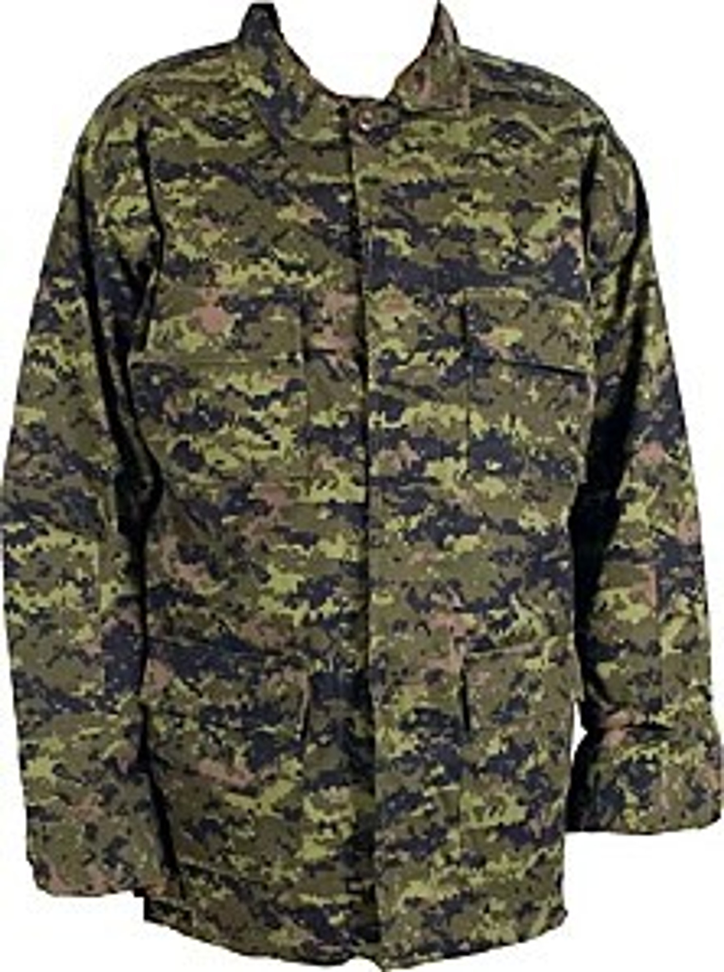 Canadian Military Style 4 Pocket Shirt - Canadian Digital