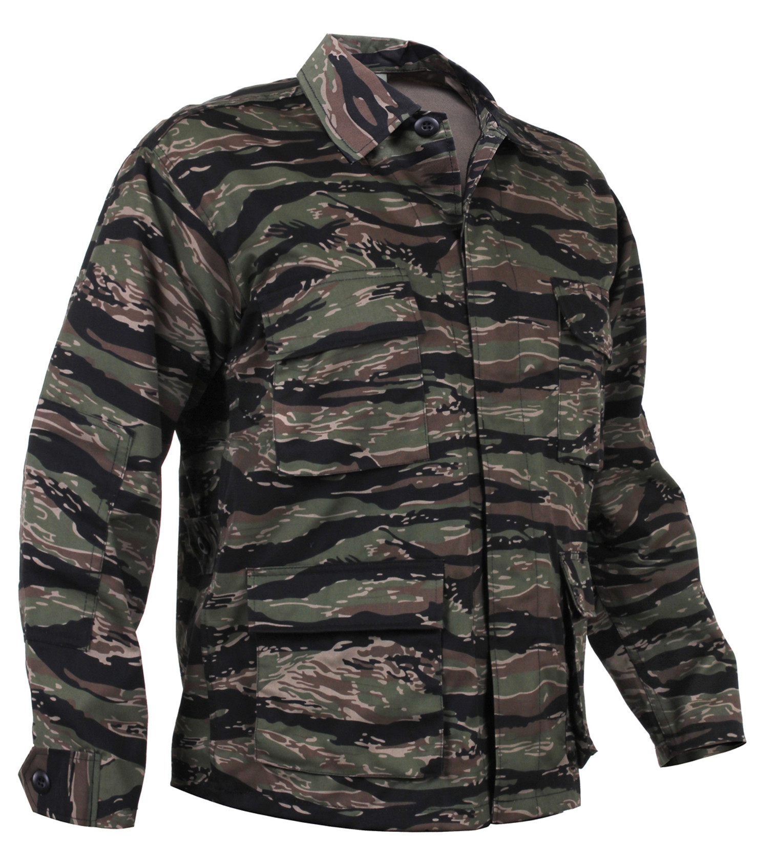 Rothco Camo BDU Shirt - Tiger Stripe Camo