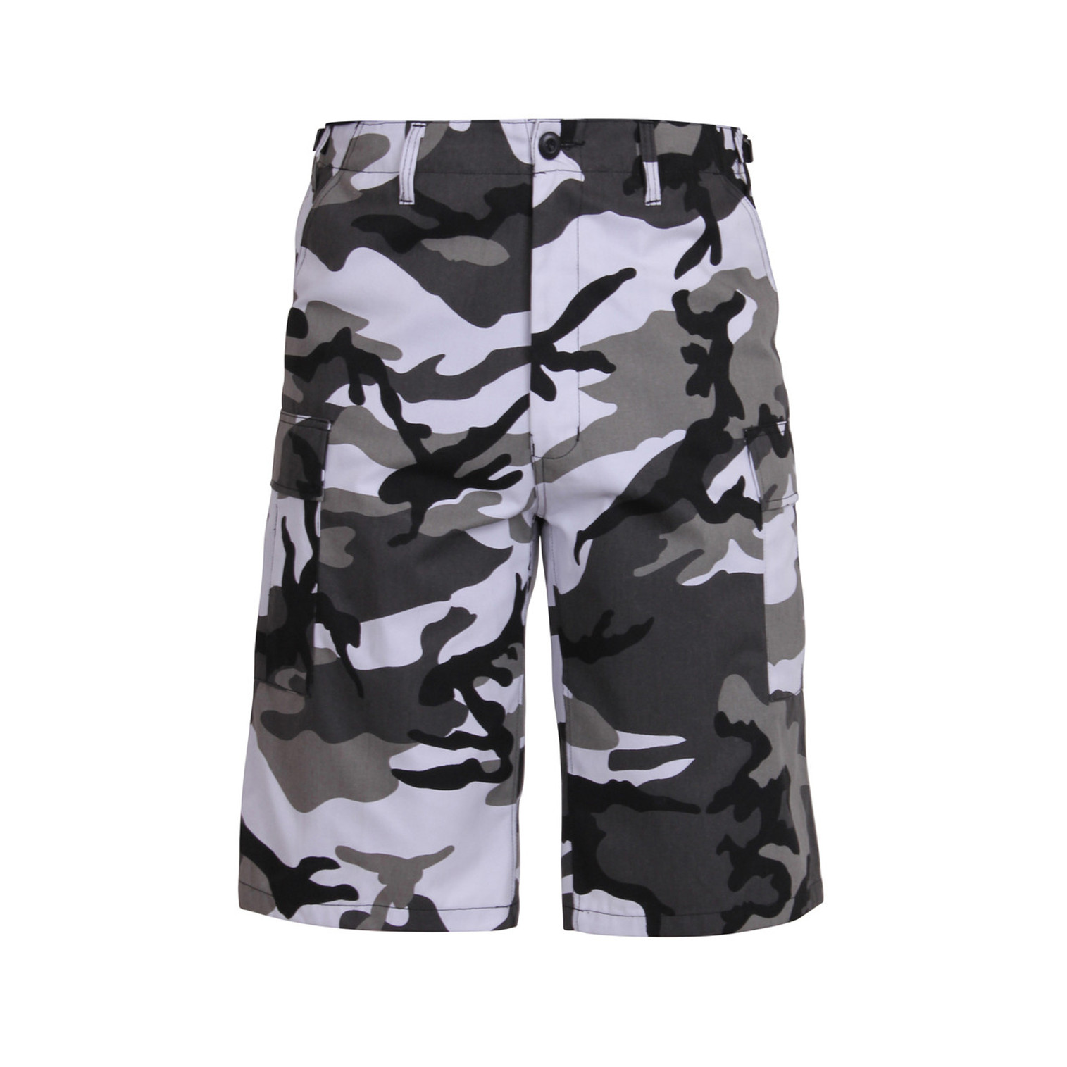 Rothco Long Length Camo BDU Shorts - City Camo