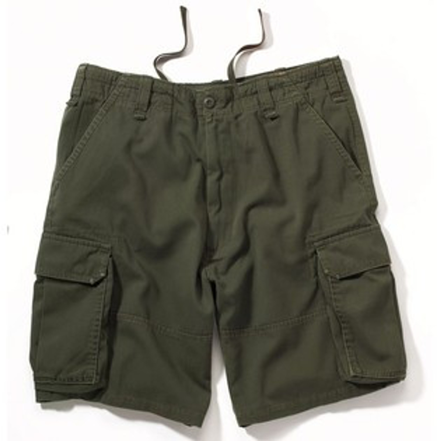 Rothco Vintage Solid Paratrooper Cargo Shorts - Olive Drab