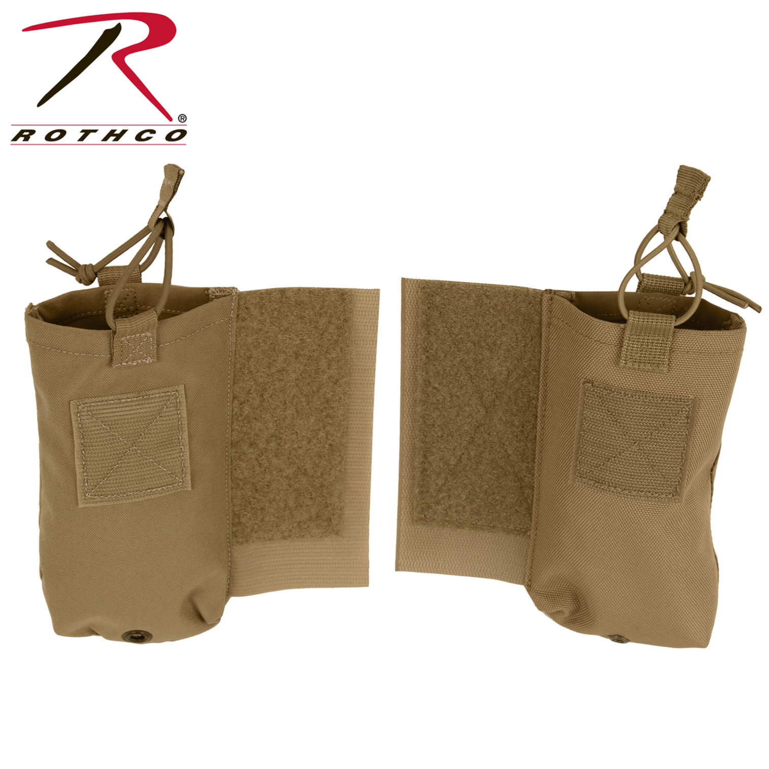 Rothco LACV Side Radio Pouch Set - Coyote Brown