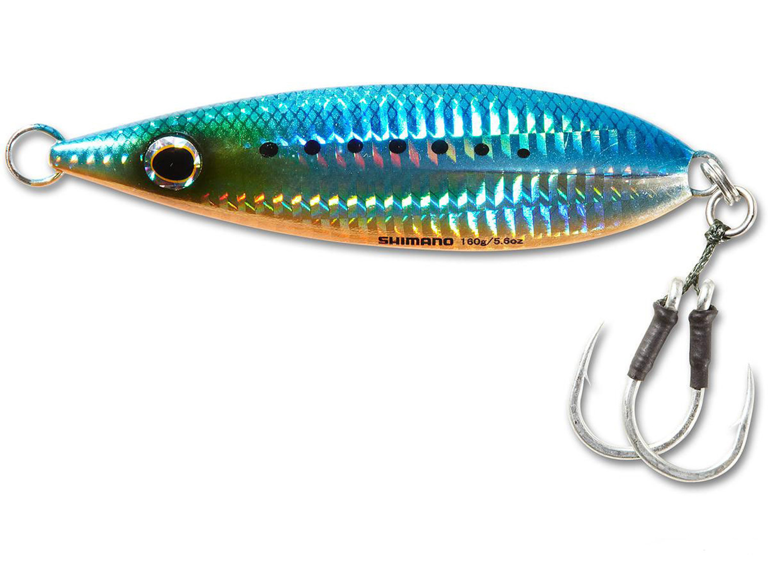 Shimano Butterfly Flat Fall Jig (Color: Blue Sardine / 130g )
