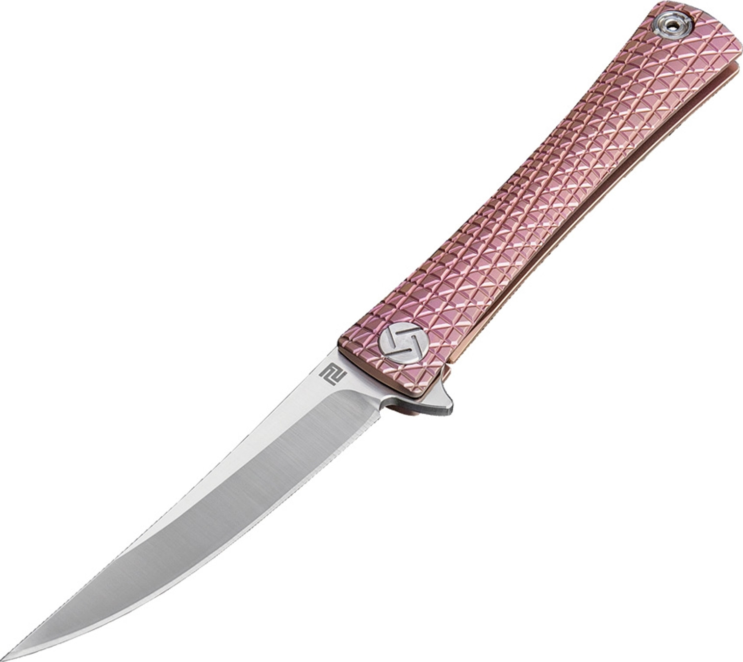 Waistline Framelock Pink M390