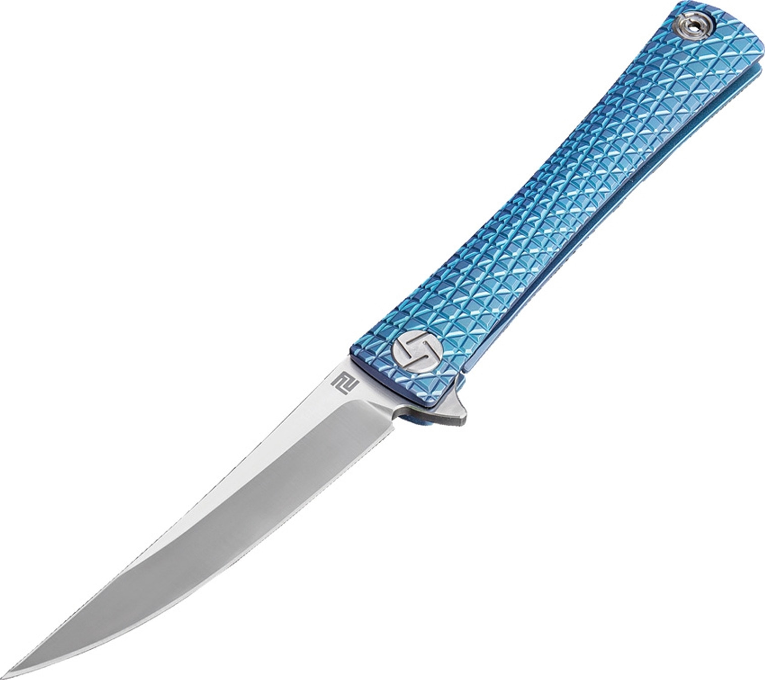 Waistline Framelock Blue M390