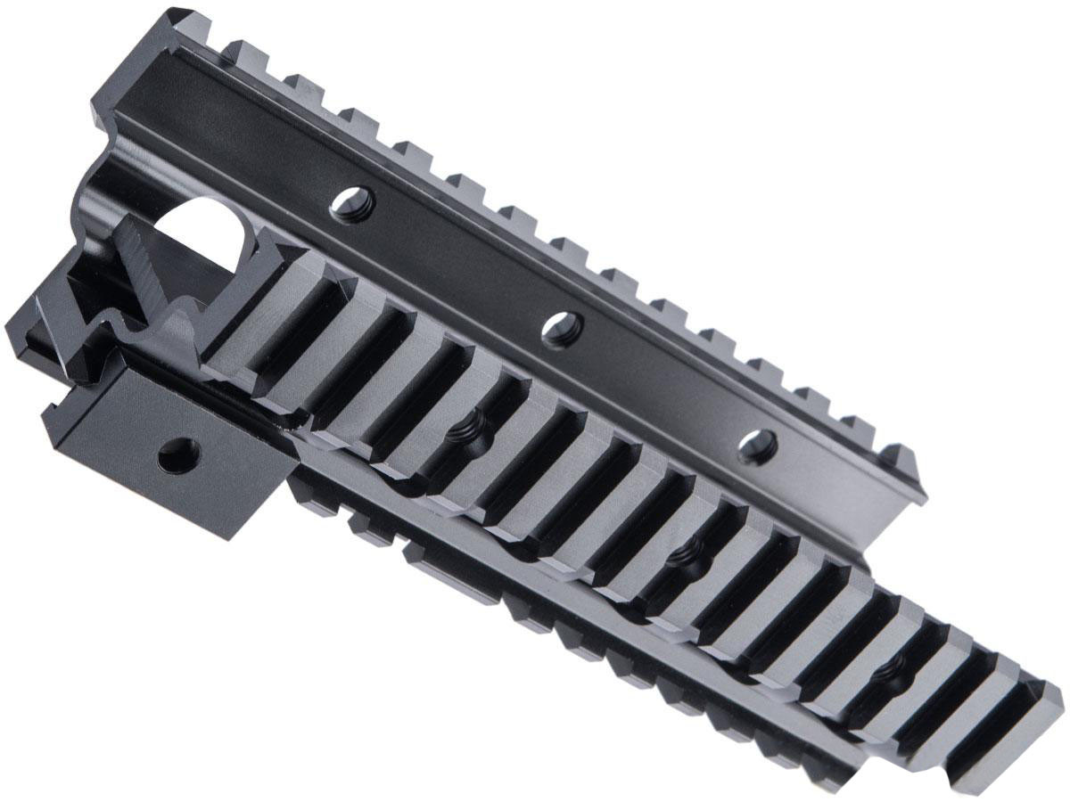 Creation Airsoft Aluminum CNC RIS Lower Handguard for M249 Series