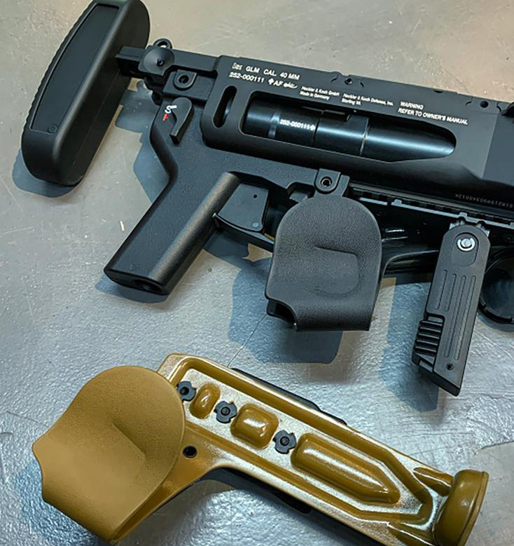 TMC W&T Kydex Quick Draw Holster for M320 Airsoft Grenade Launcher