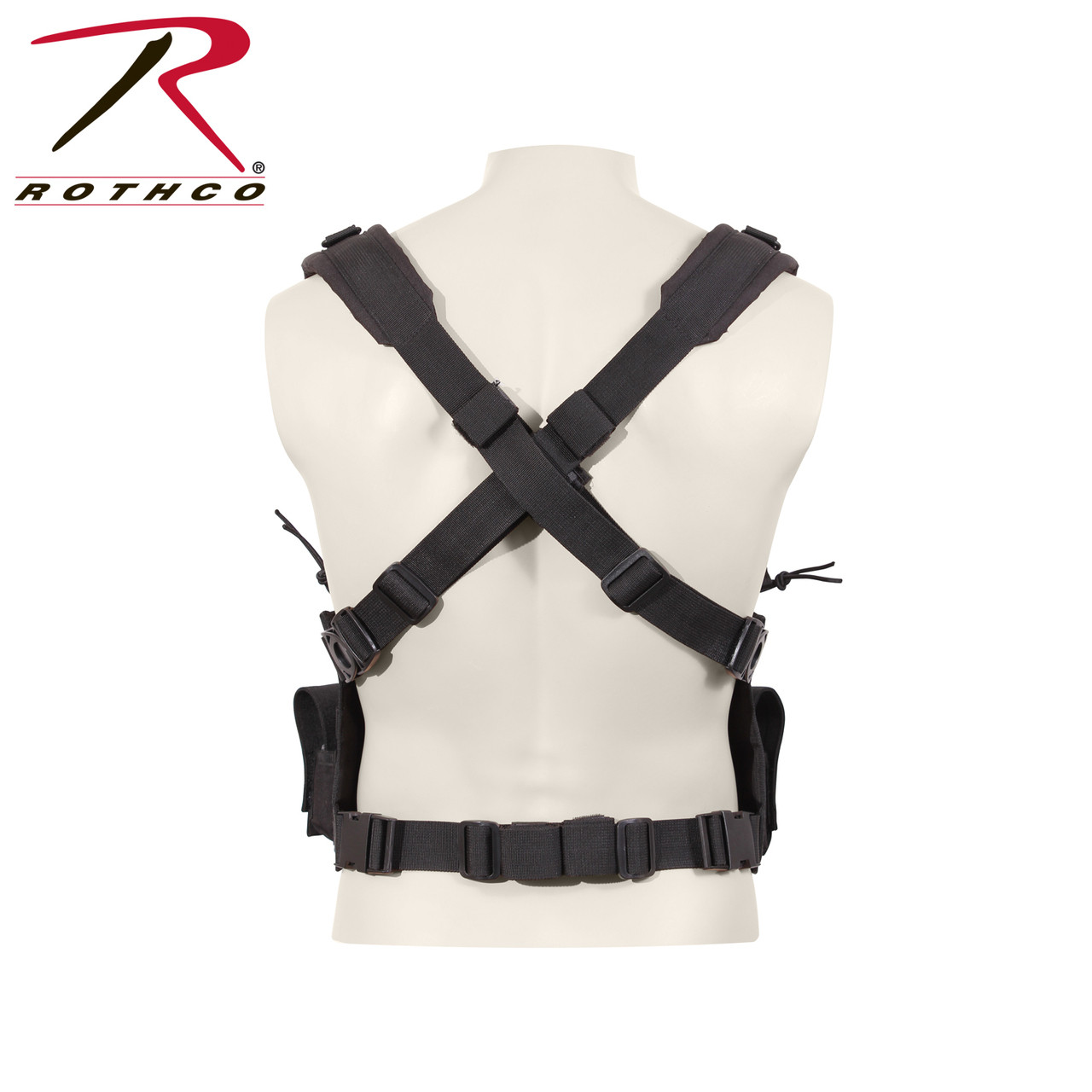Rothco Operators Tactical Chest Rig Black Hero Outdoors