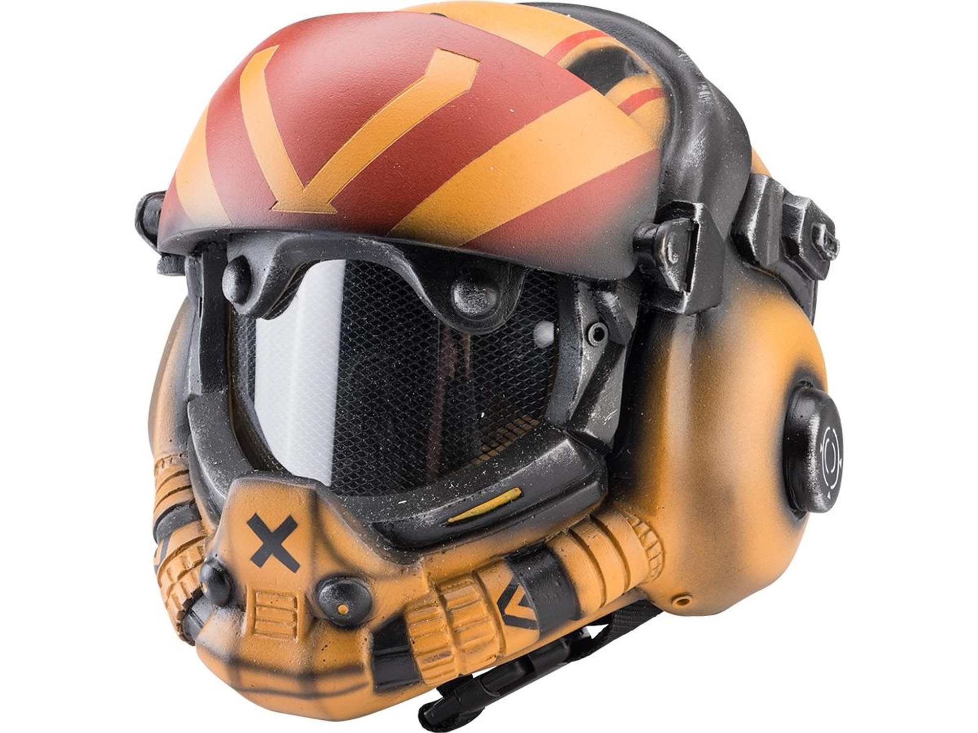 TIDOOM Custom Fiberglass "Mech Pilot" Helmet