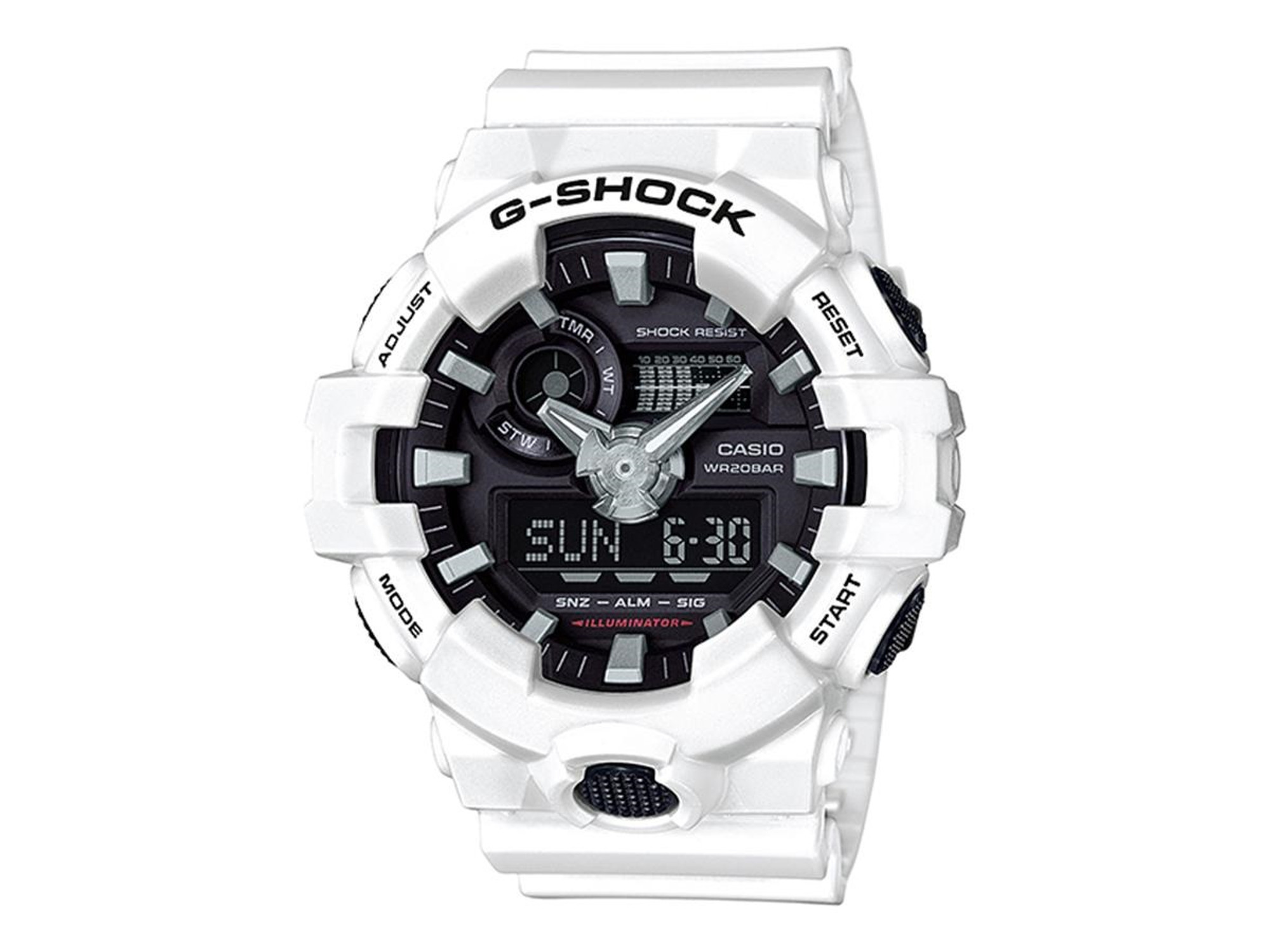 CASIO GA700-7A G-Shock Men's Quartz Resin Casual Watch