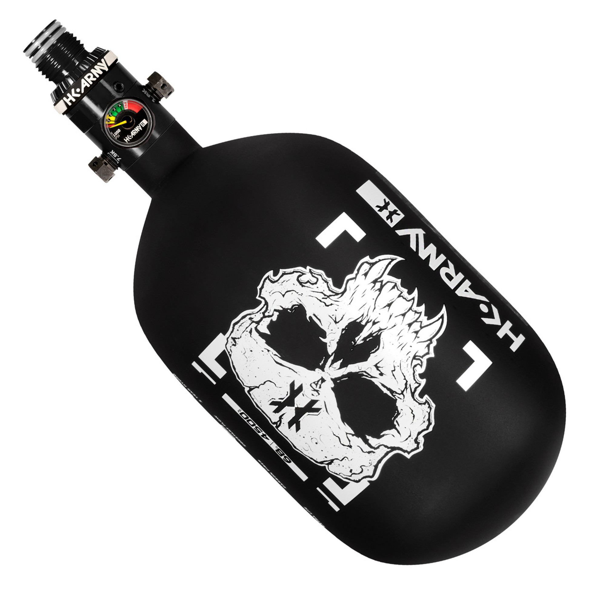 HK Army Alpha Air "Doom Ghost" Ultra Lite Carbon Fiber HPA Tank w/ HP8 Reg