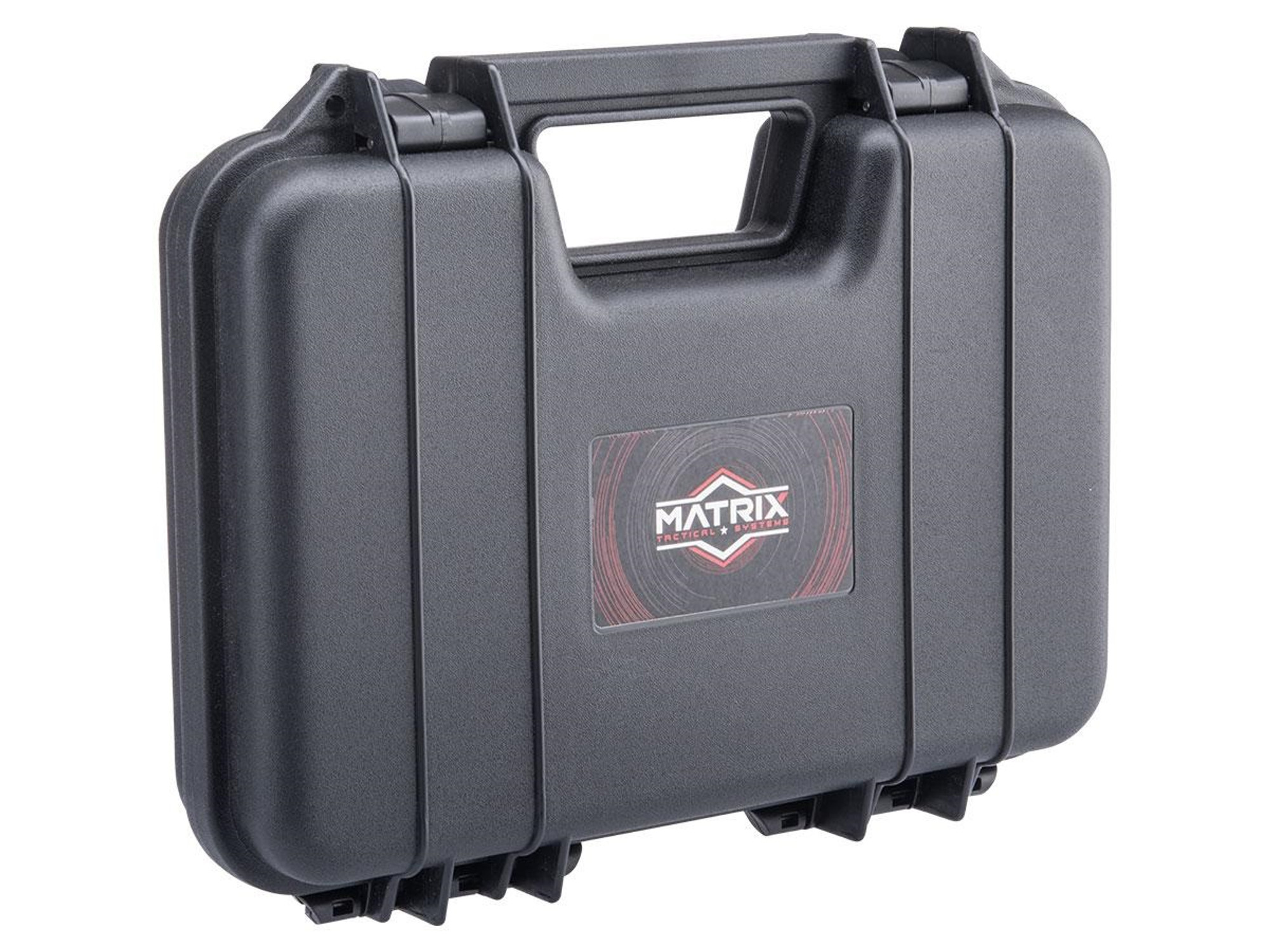 DOUBLE EAGLE 12" Universal Hard Pistol Case w/ Foam & Padlock Tabs