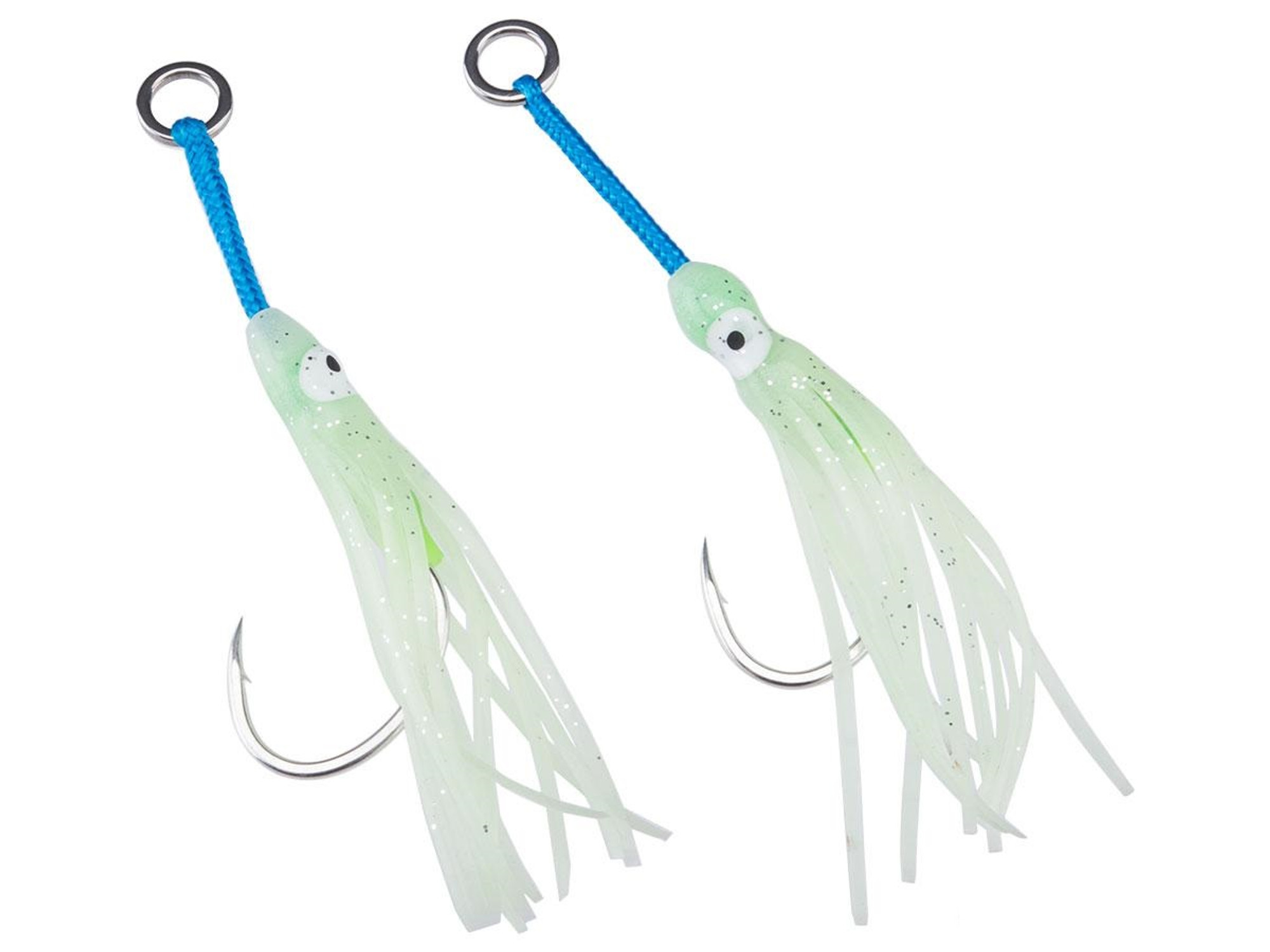 BATTLE ANGLER Single Glow Octopus Assist Hook Fishing Lure