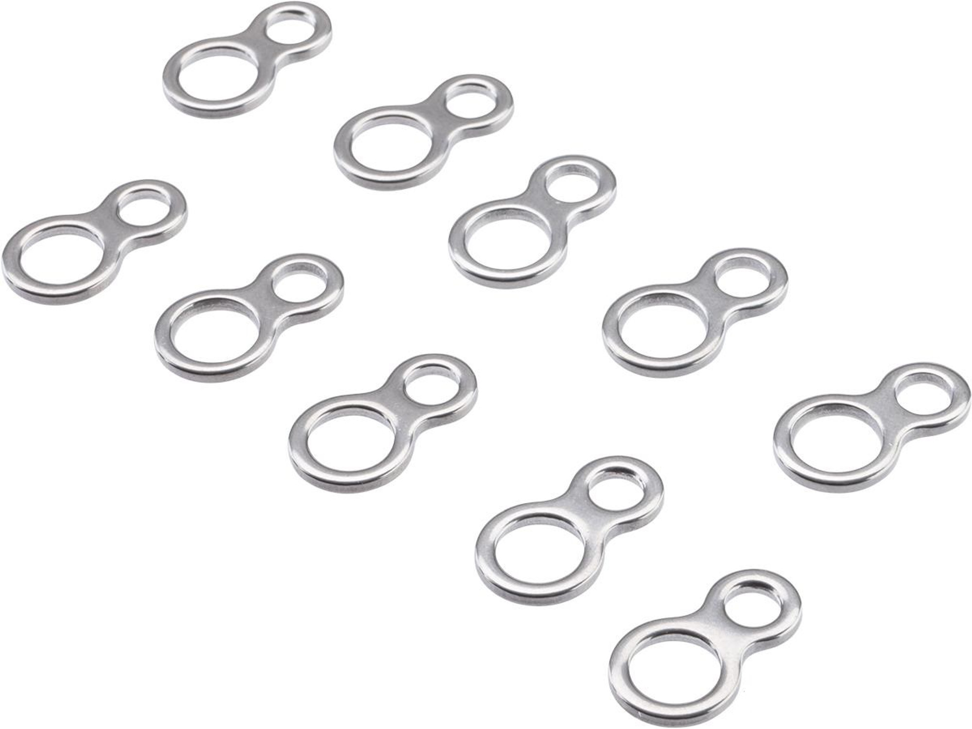 JIGGING MASTER Figure 8 Stainless Steel Solid Ring