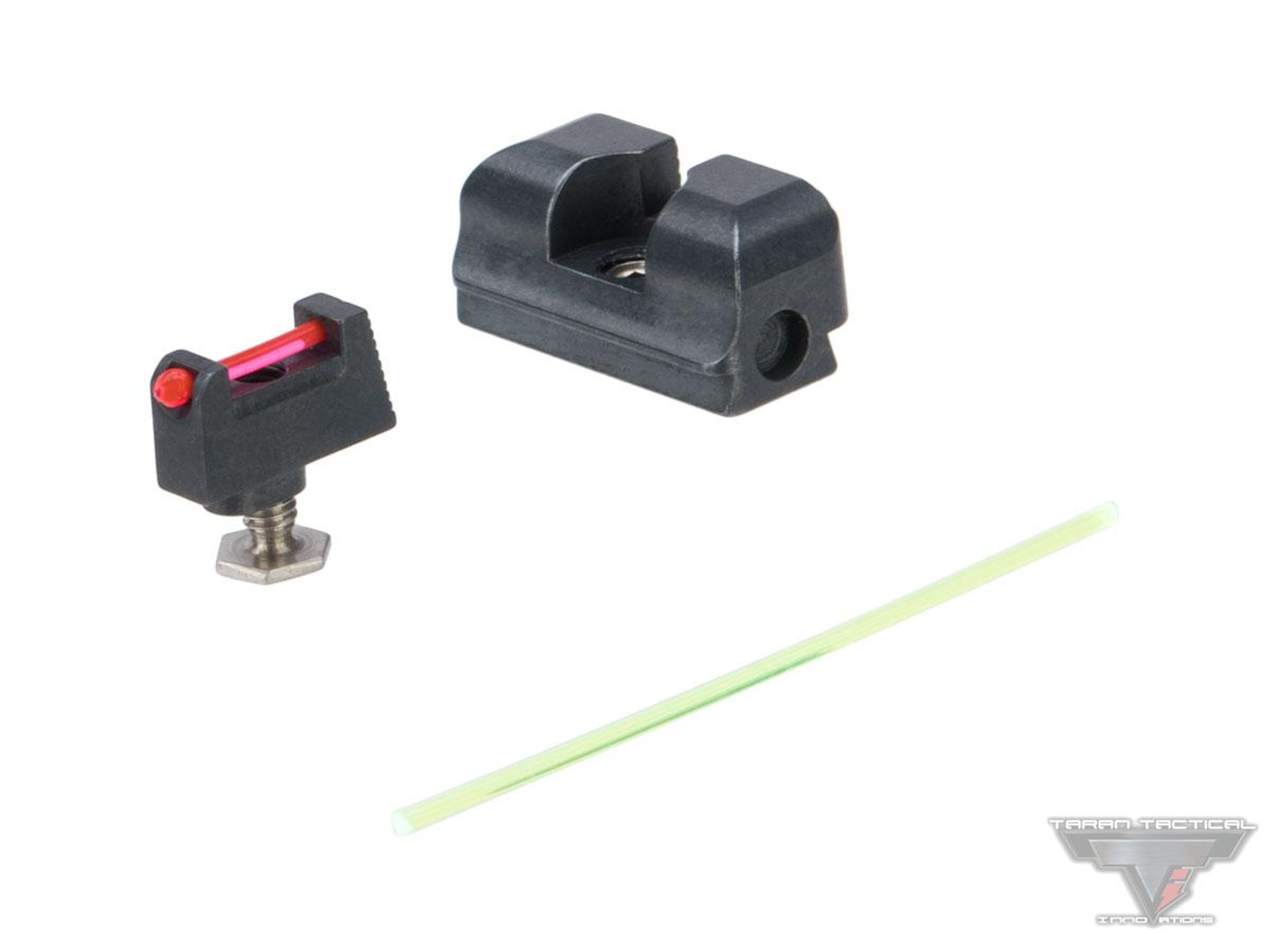 Taran Tactical Innovations Ultimate Fiber Optic Sight Set for GLOCK MOS Pistols