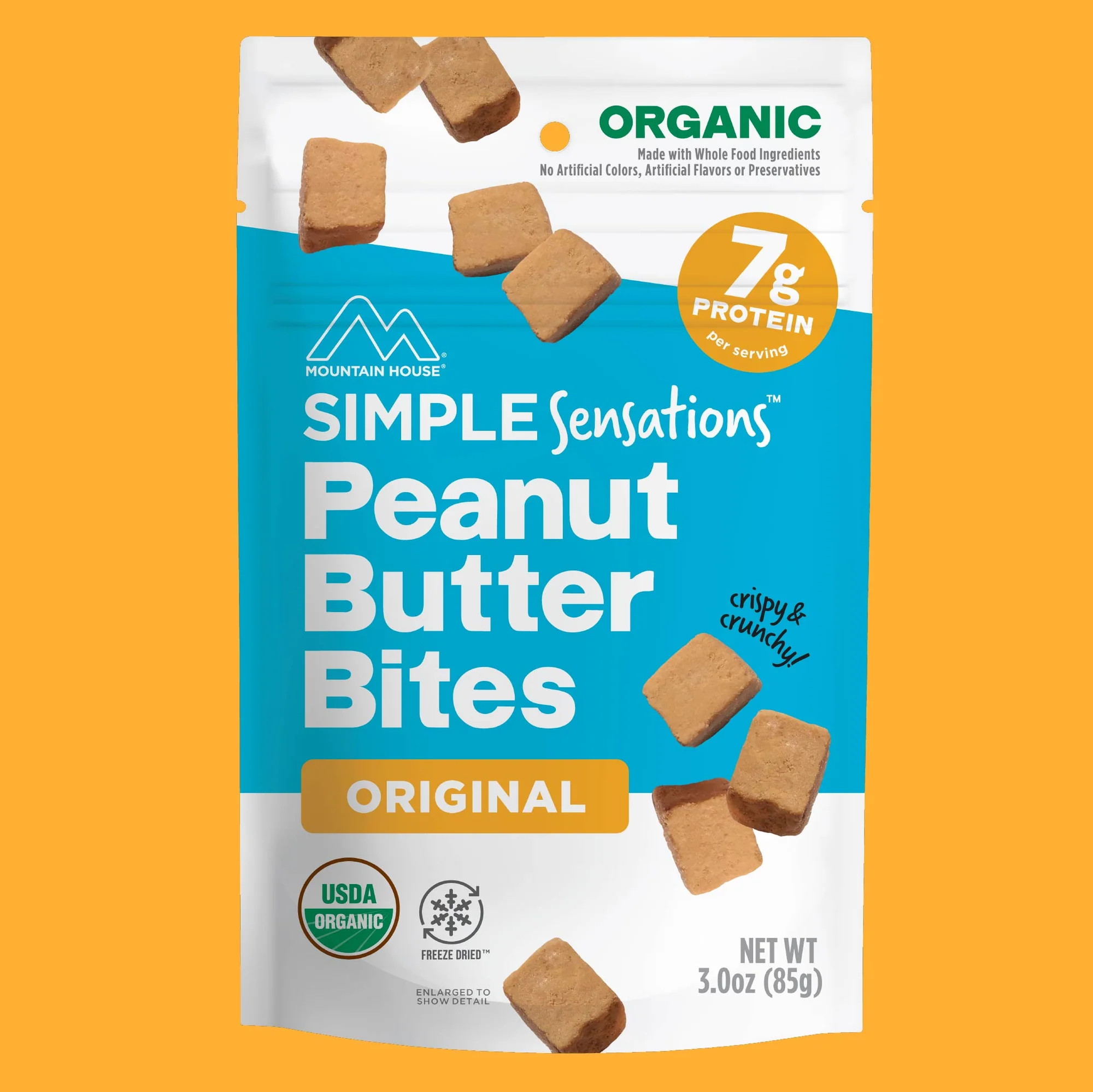 Mountain House Simple Sensations Freeze Dried Peanut Butter Bites