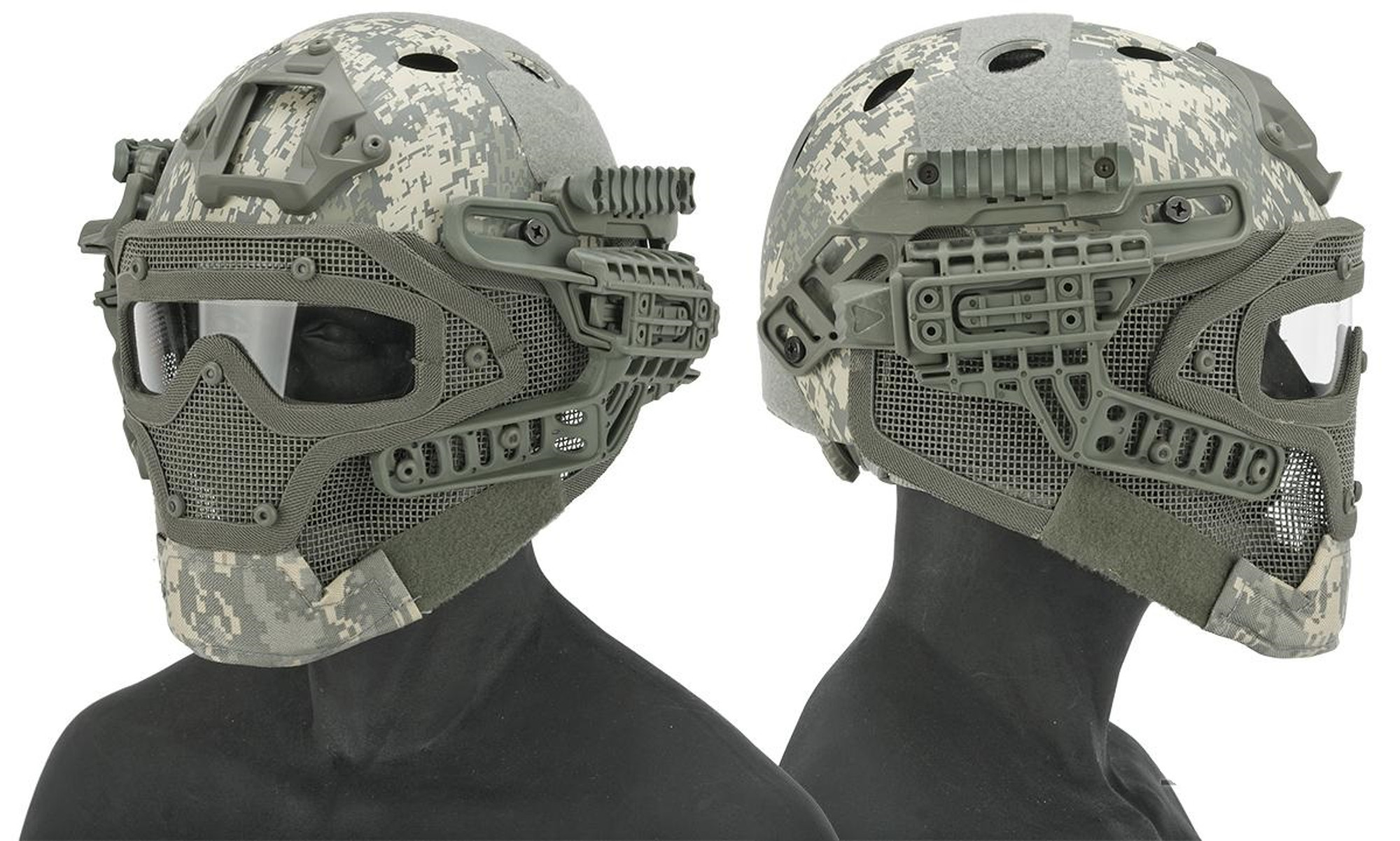 MATRIX Legionnaire Full Head Coverage Helmet / Mask / Goggle Protective System