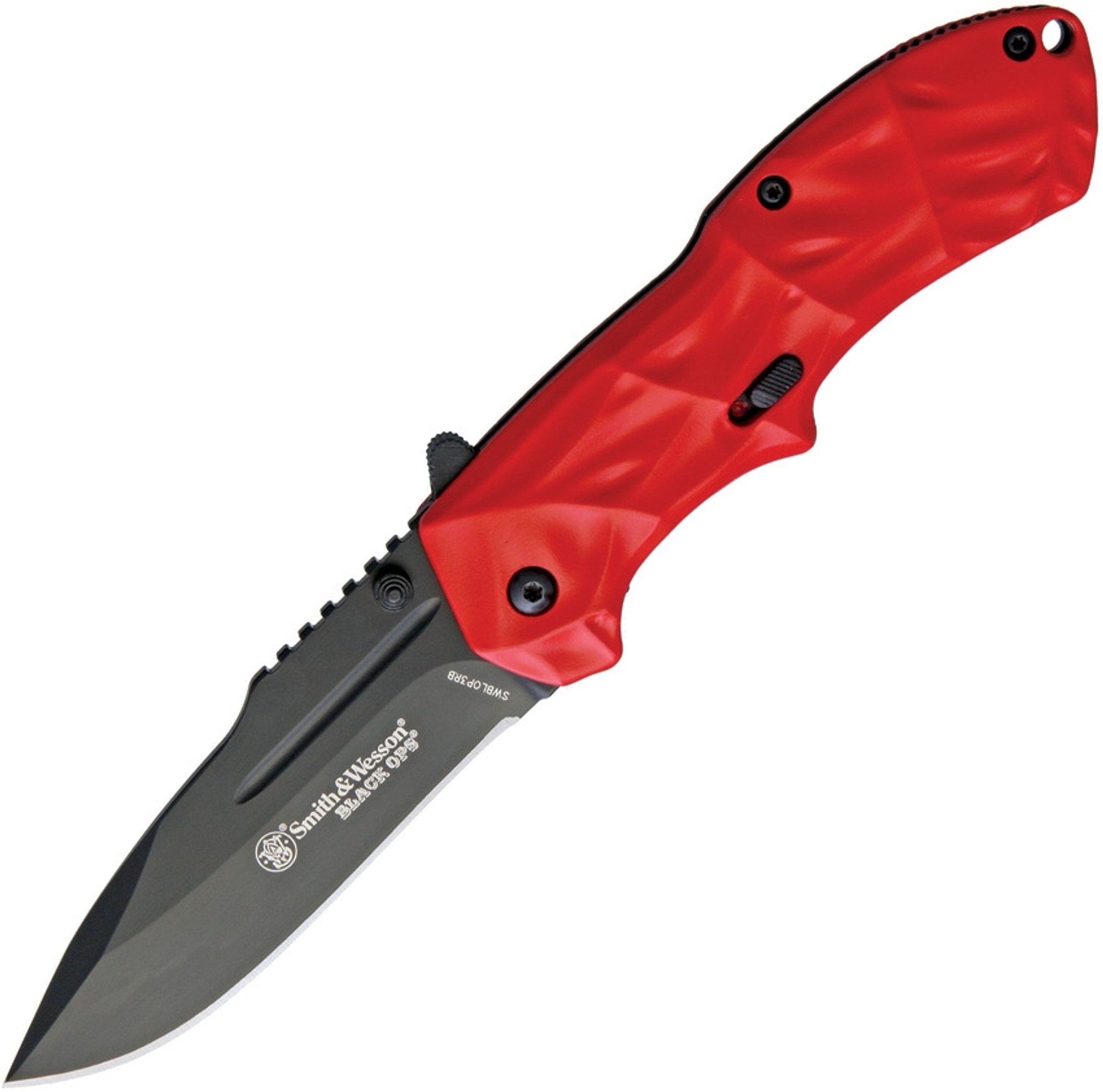 Black Ops Linerlock A/O Red SWBLOP3RB