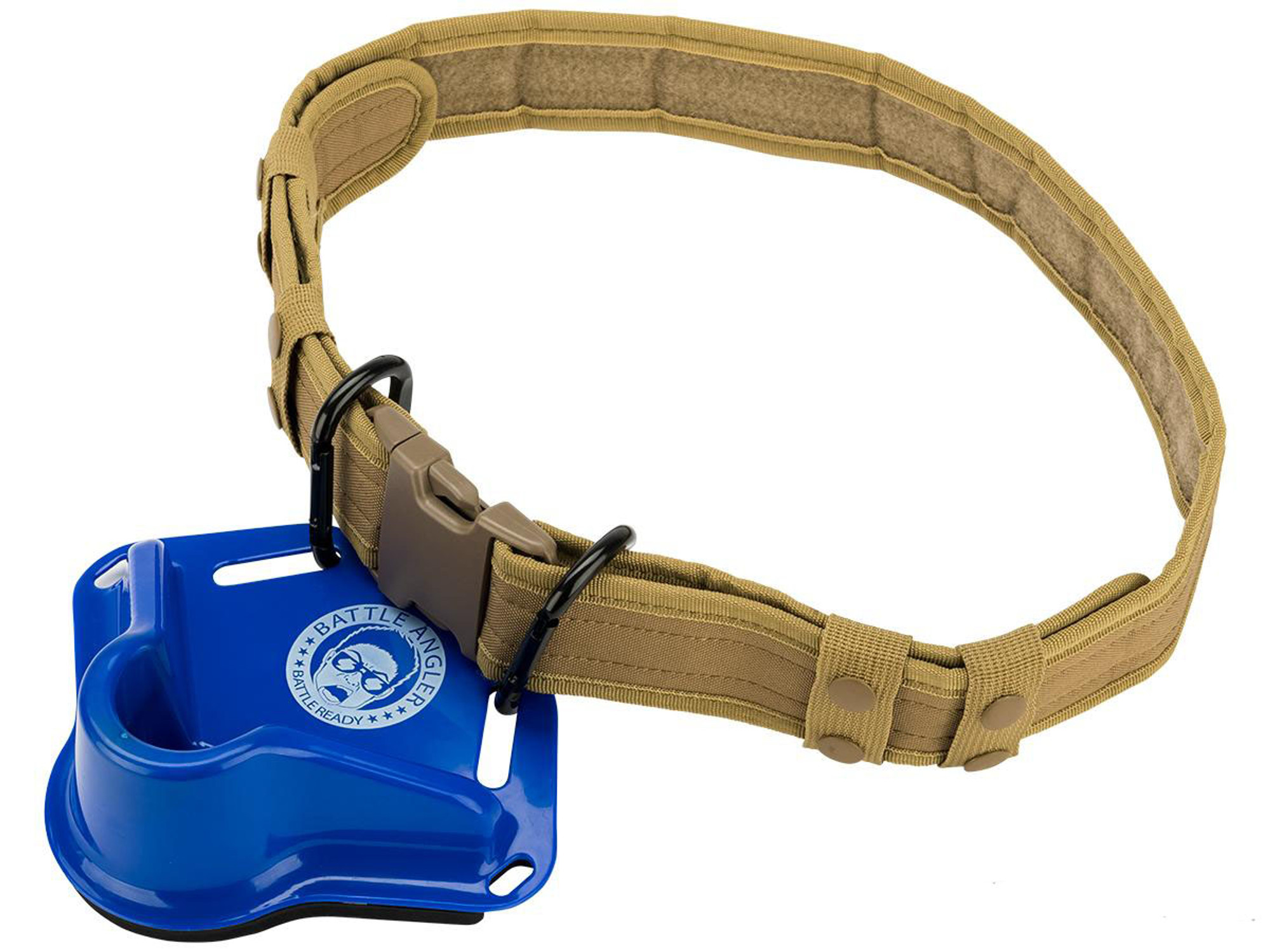 Battle Angler "High Speed Operator" Fishing Fighting Belt System (Model: Alpha Blue Coyote)