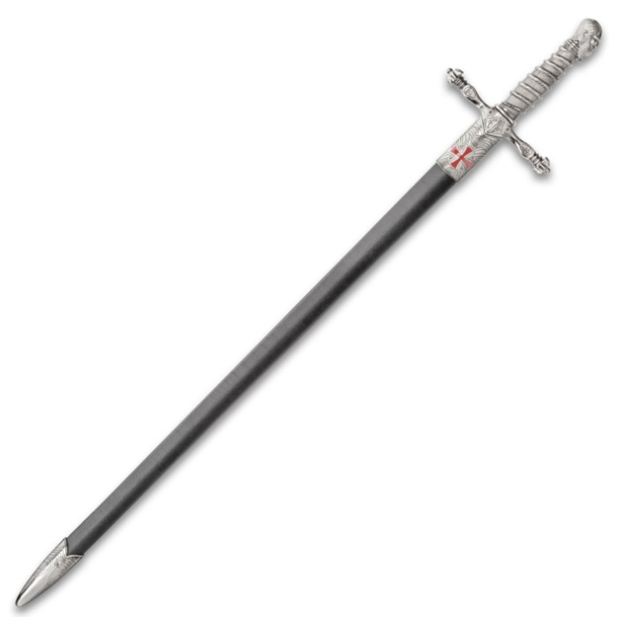 Dark Assassin Broad Sword w/Scabbard