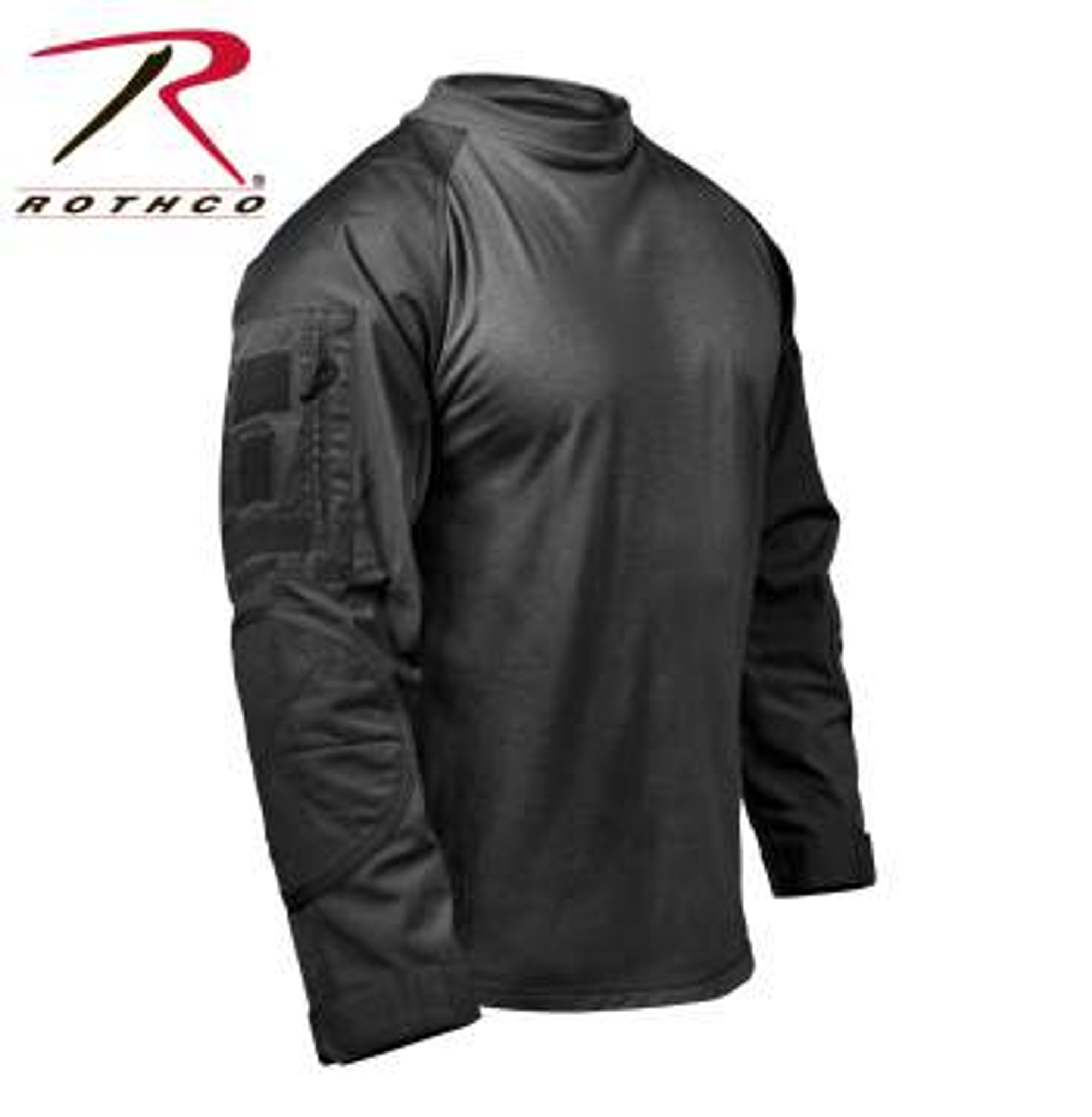 Rothco Tactical Airsoft Combat Shirt - Black