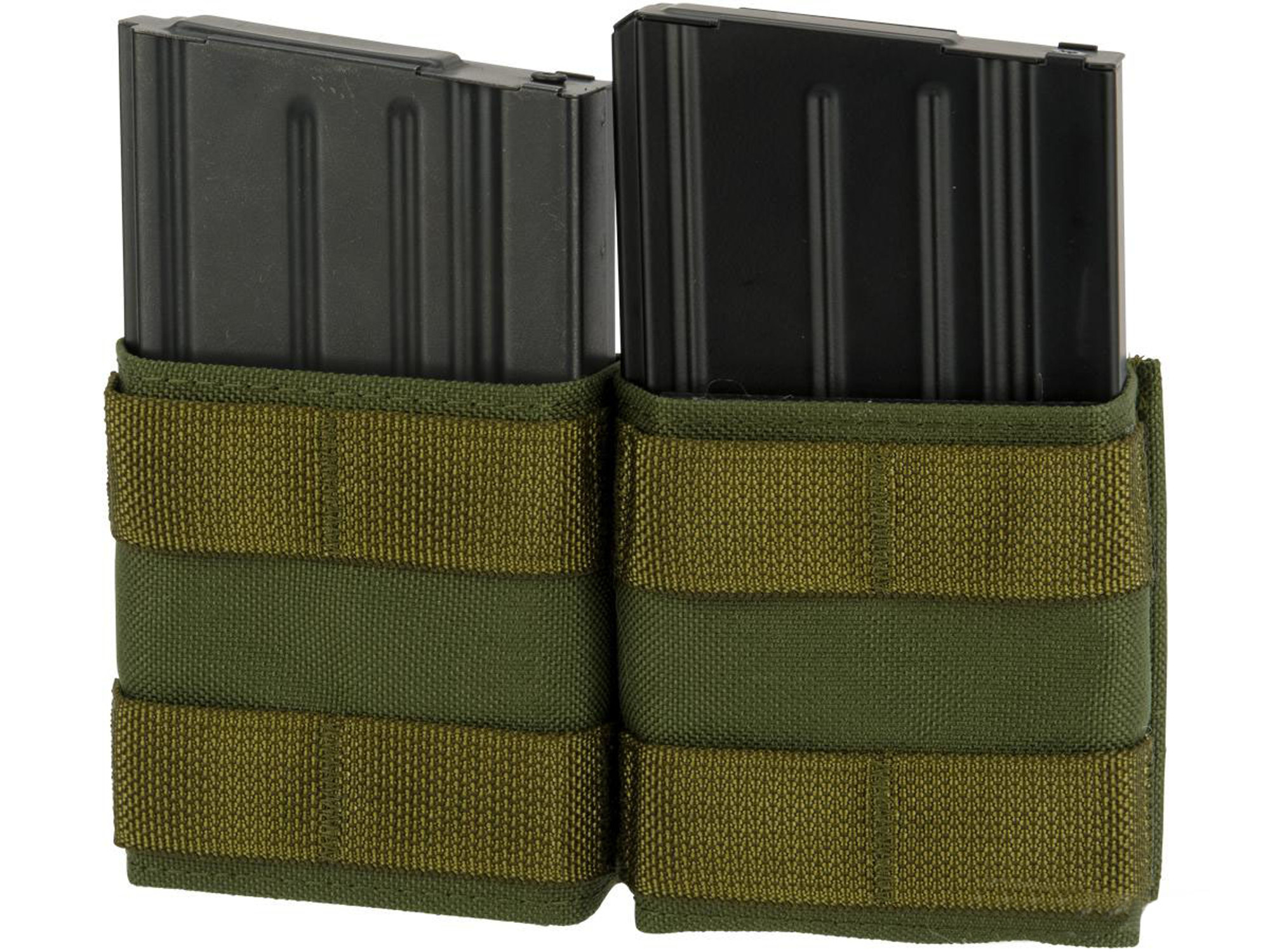 Esstac Double 7.62mm "Shorty" KYWI Magazine Pouch (Color: OD Green)