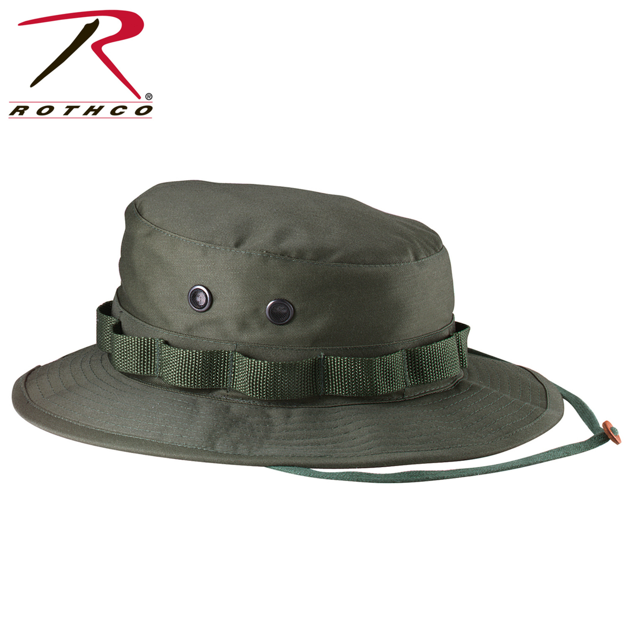 Rothco 100% Cotton Rip-Stop Boonie Hat - Olive Drab