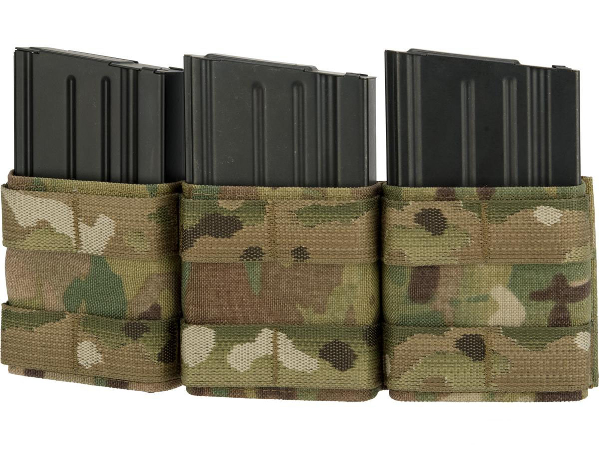 Esstac Triple 7.62mm "Shorty" KYWI Magazine Pouch (Color: Multicam)