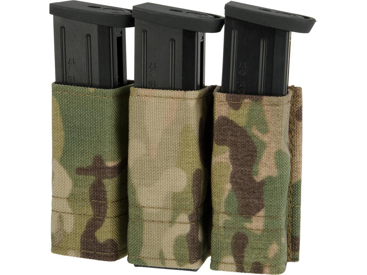 Esstac Triple Pistol Magazine KYWI Pouch (Color: Multicam) - Hero