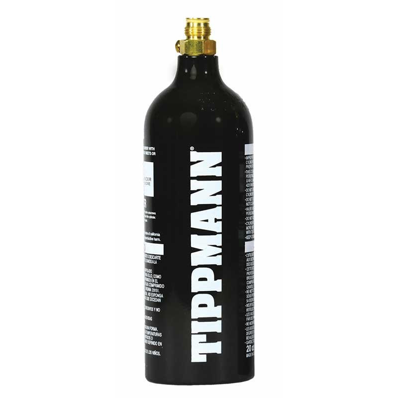 Tippmann 20 oz Paintball CO2 Tank with Pin Valve