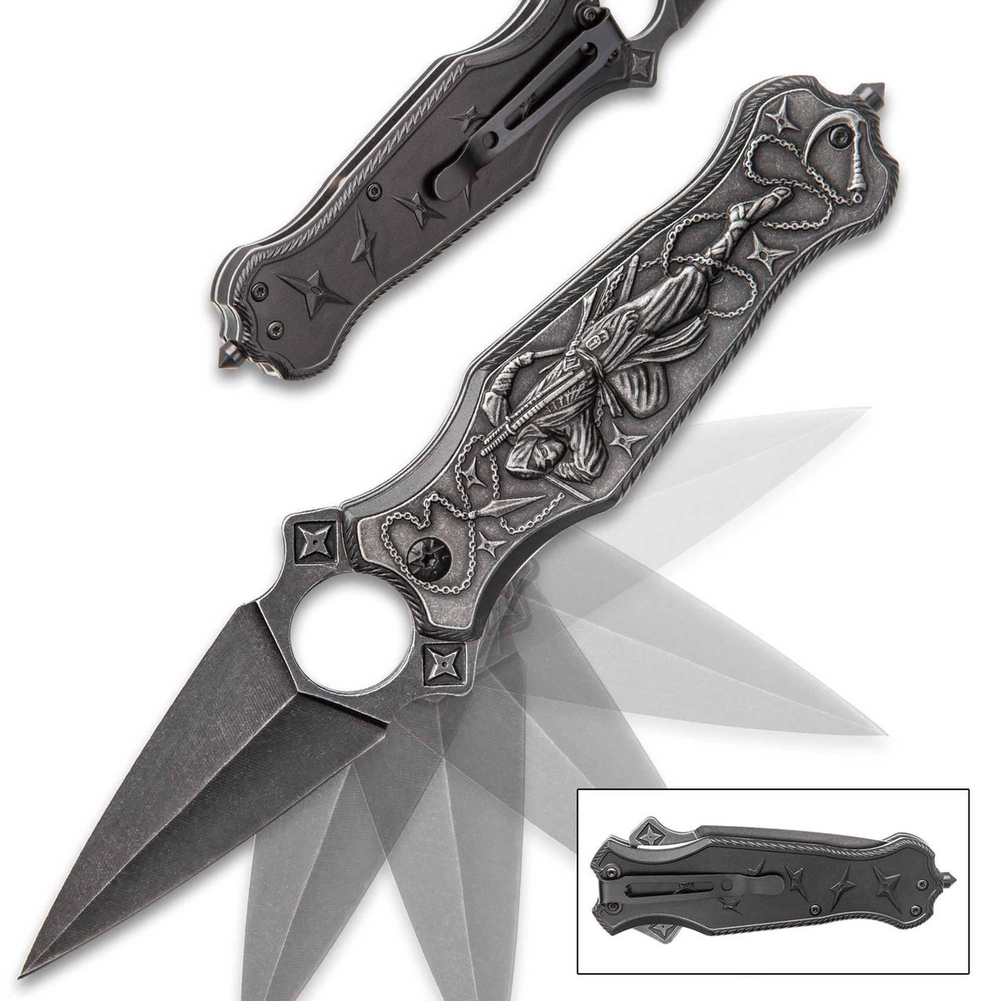 Dark Ninja A/O Pocket Knife