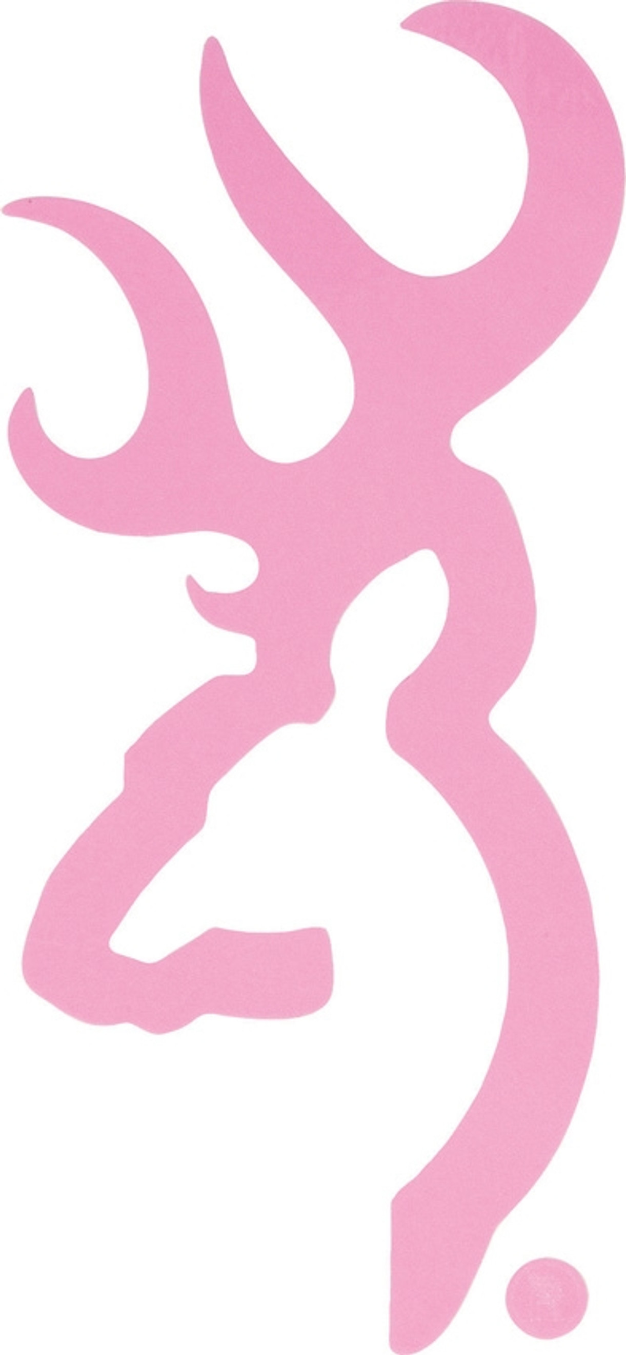 Buckmark Decal Pink