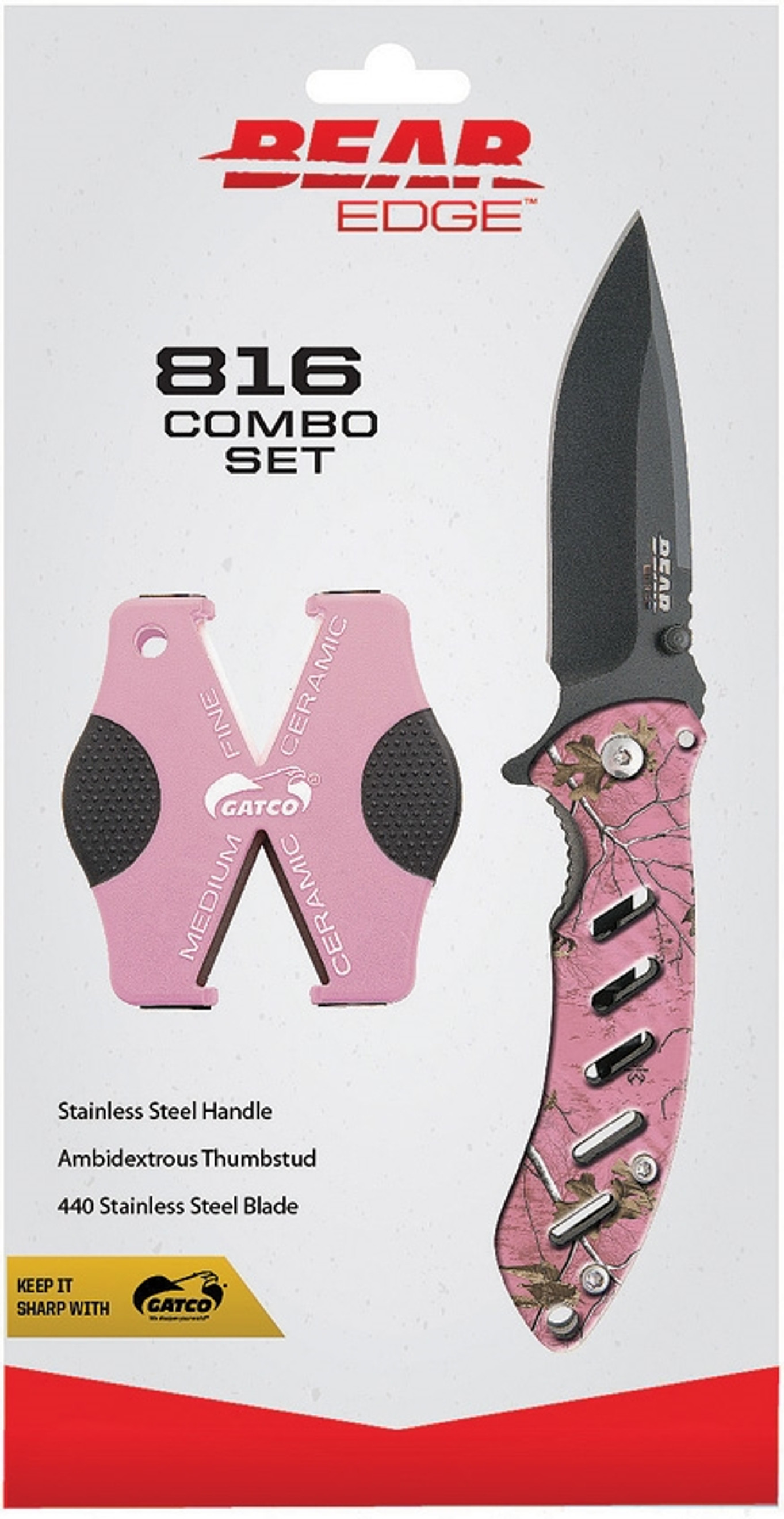 816 Combo Set Pink Camo