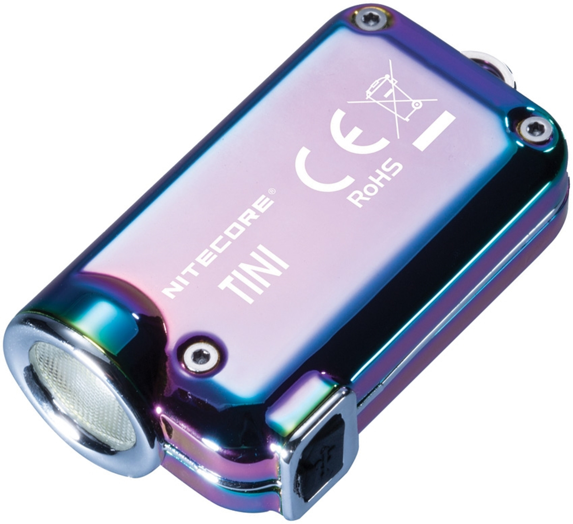 TINI SS Keychain LED Tropical