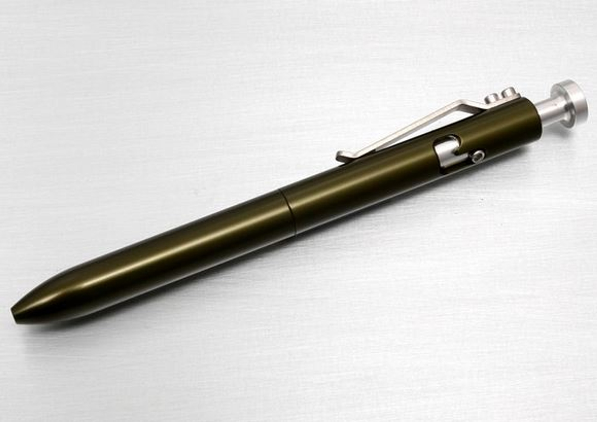 Karas Kustoms Bolt Pen Aluminum - Olive Drab