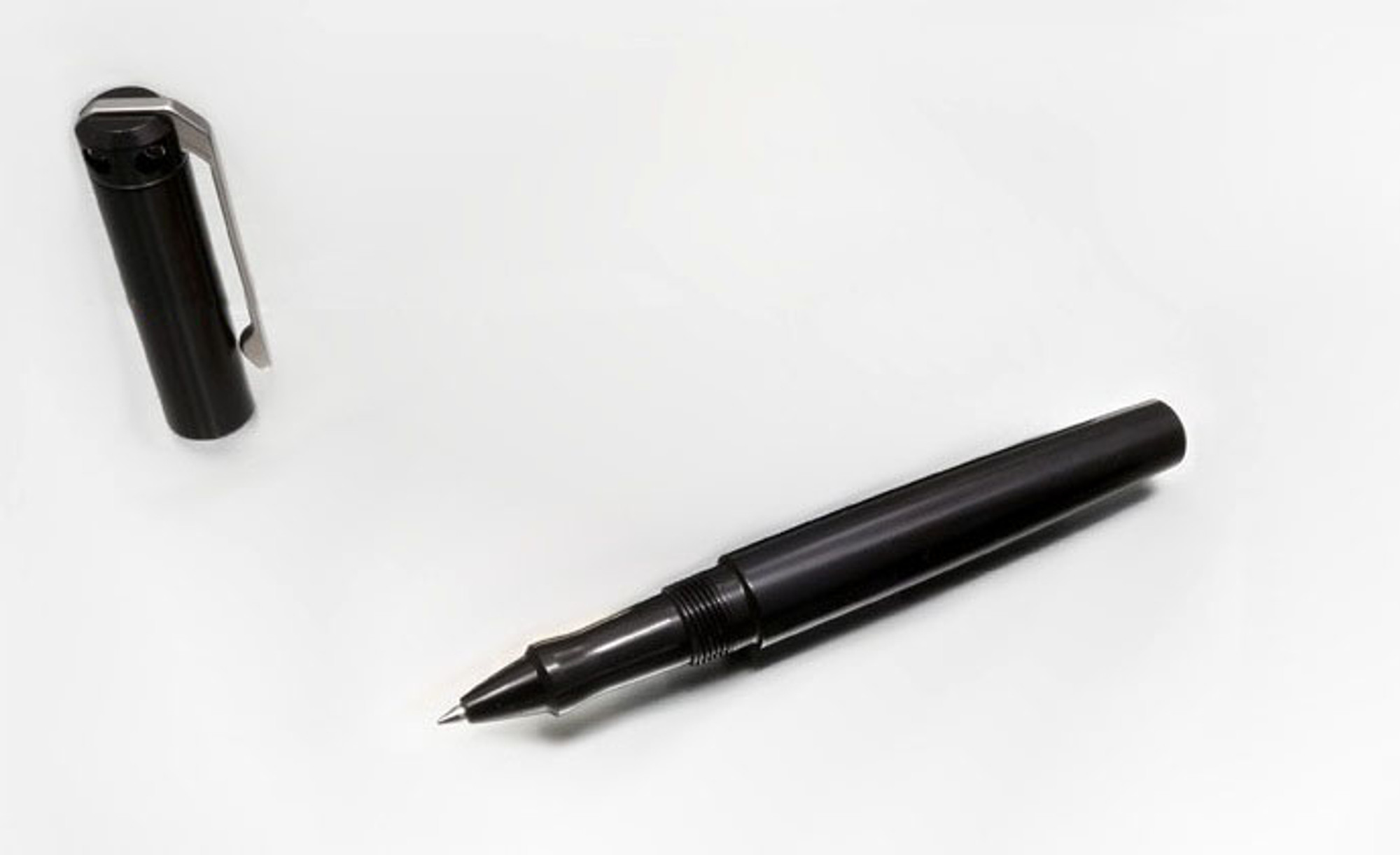 Karas Kustoms Ink Rollerball Aluminum - Black Body/Black Grip