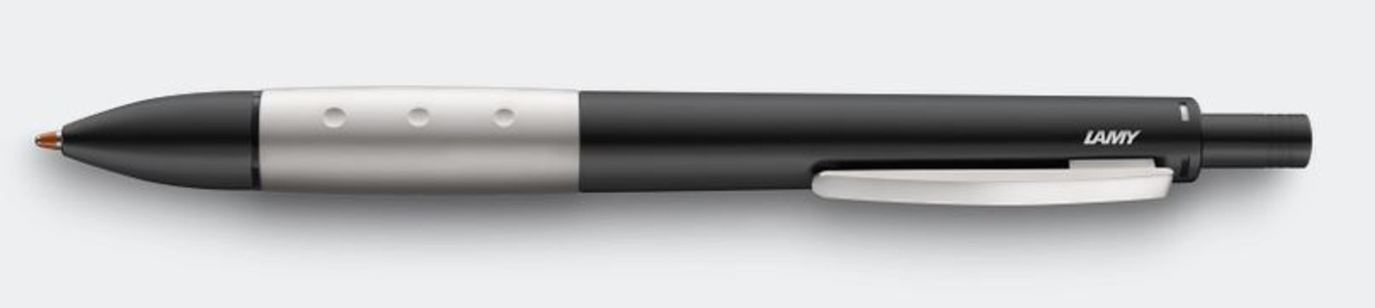 Lamy Accent 3+1 Multisystem - Black Lacquer With Aluminum Grip