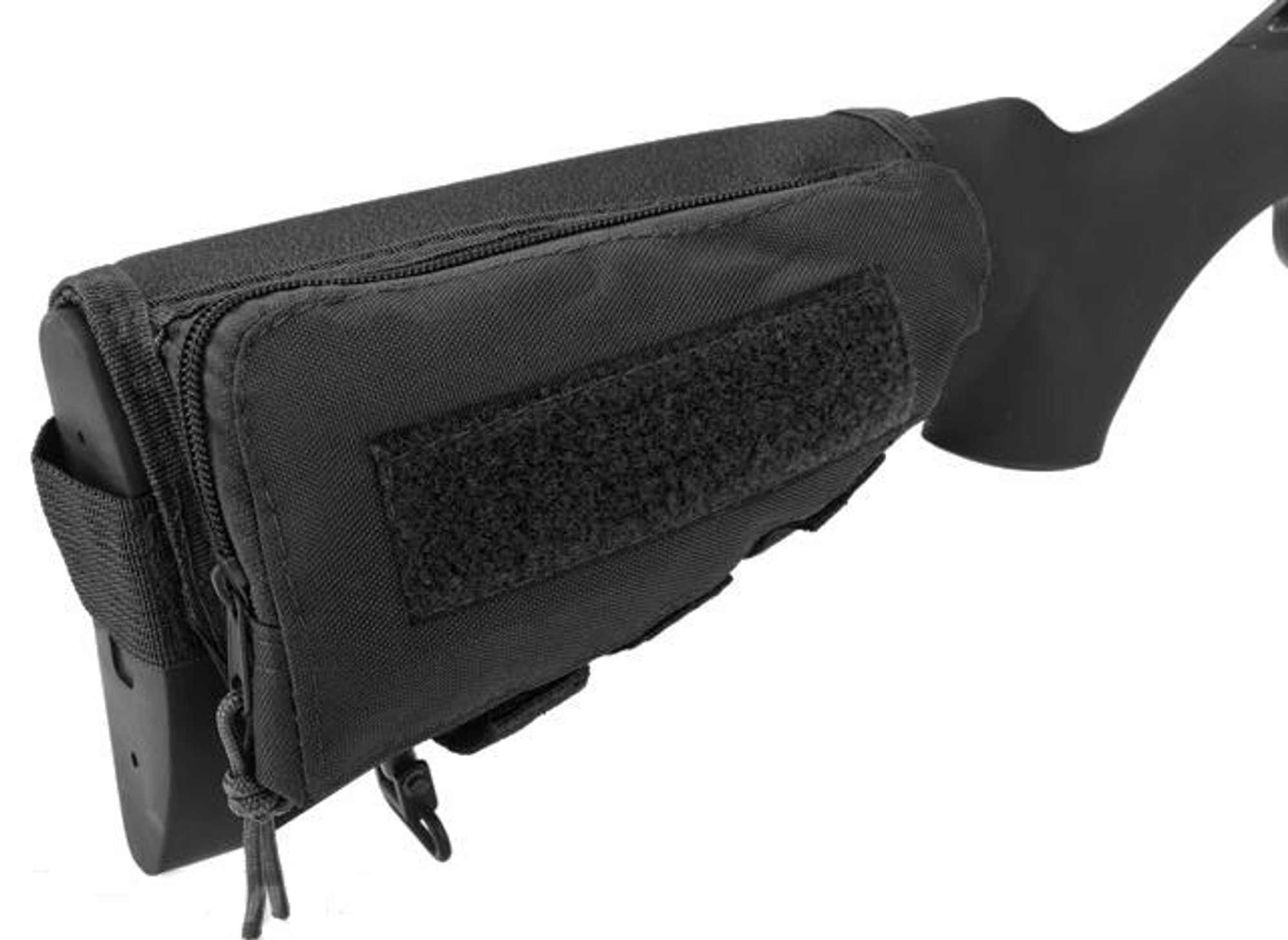 Modify Rifle Stock Ammo Pouch w/ Cheek Pad (Color: Black)