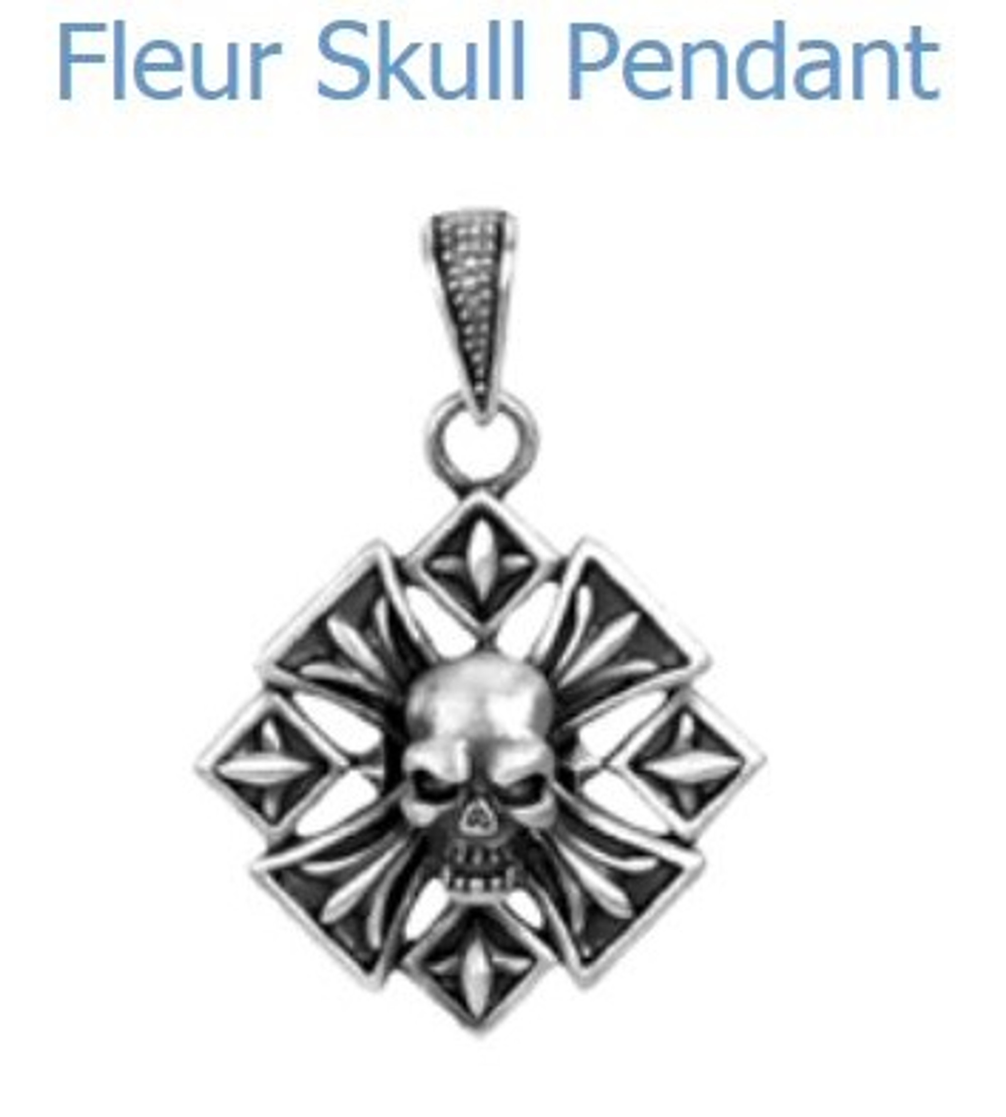 YTC Summit 2600 Fleur Skull Pendant