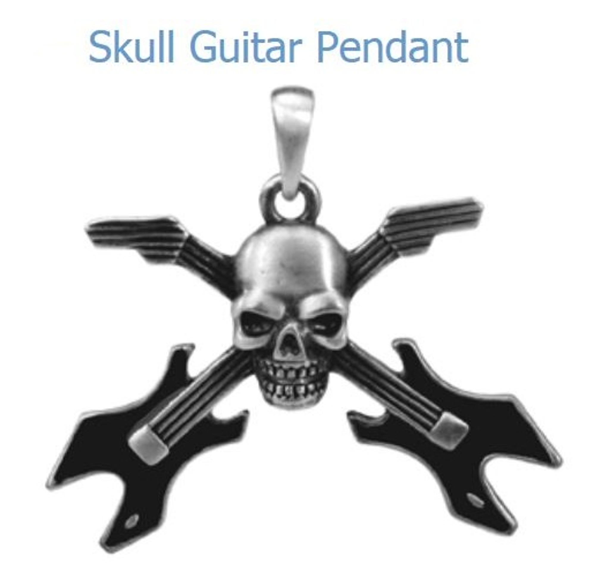 YTC Summit 2641 Skull Guitar Pendant