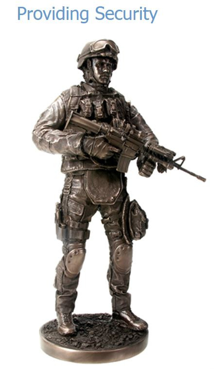 YTC Summit 8080 Soldier Providing Security