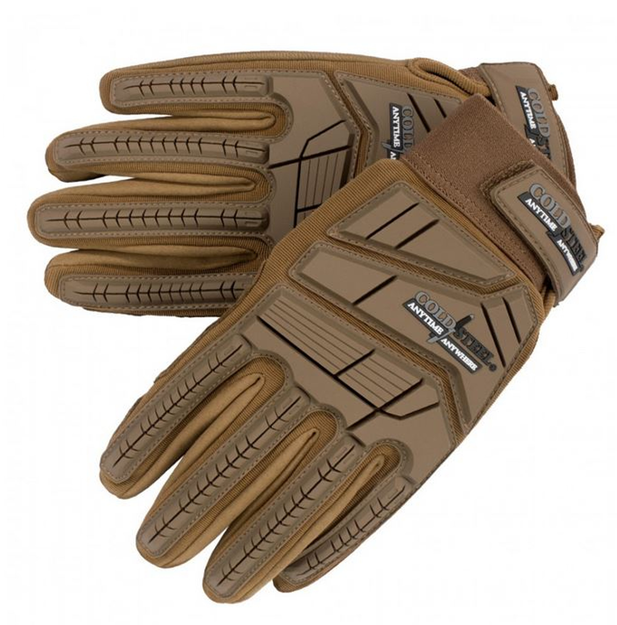 Cold Steel Tactical Battle Gloves - Coyote Brown