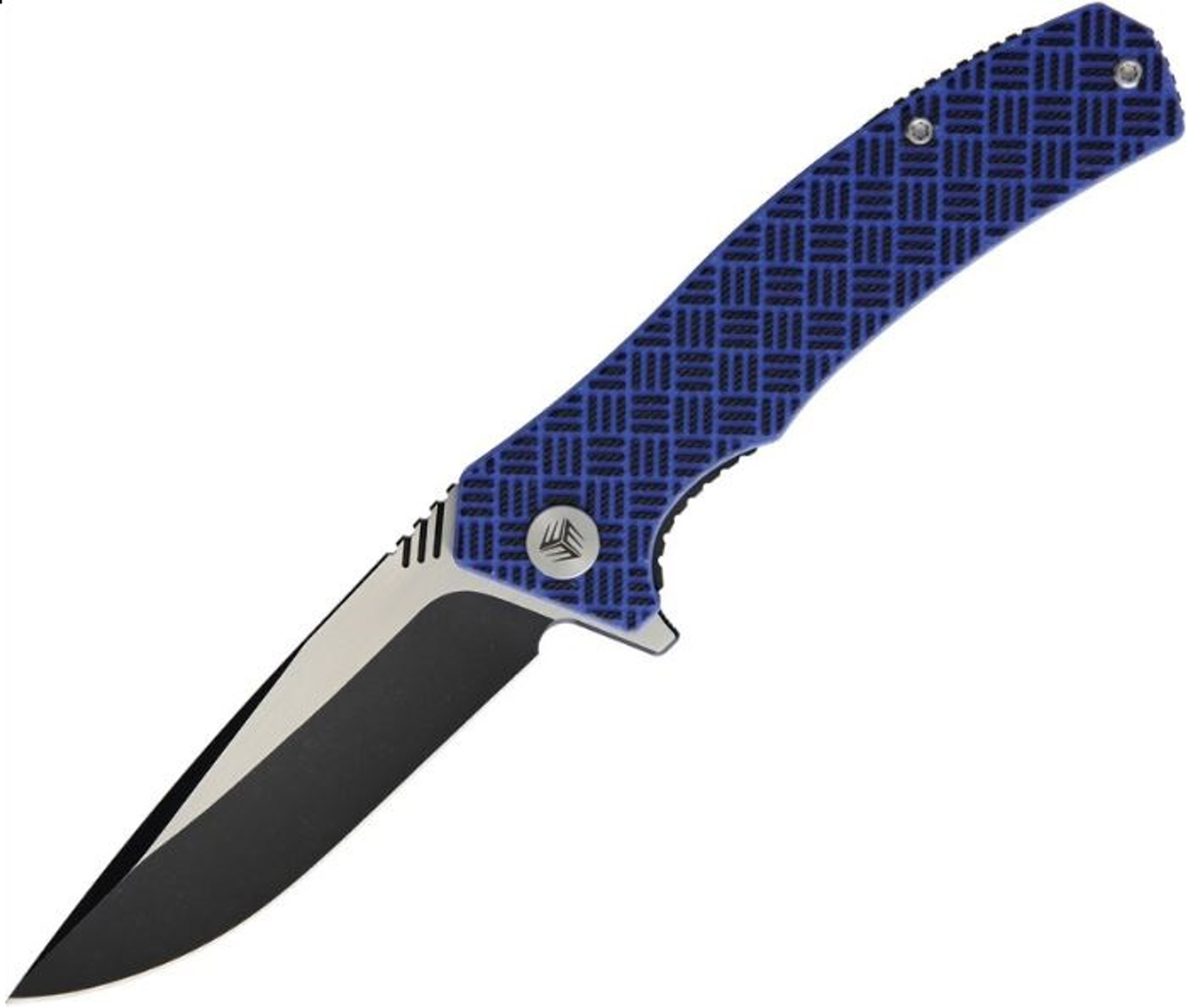 WE Knife Blitz Blue/Black Folding Knife, VG10 WE711A