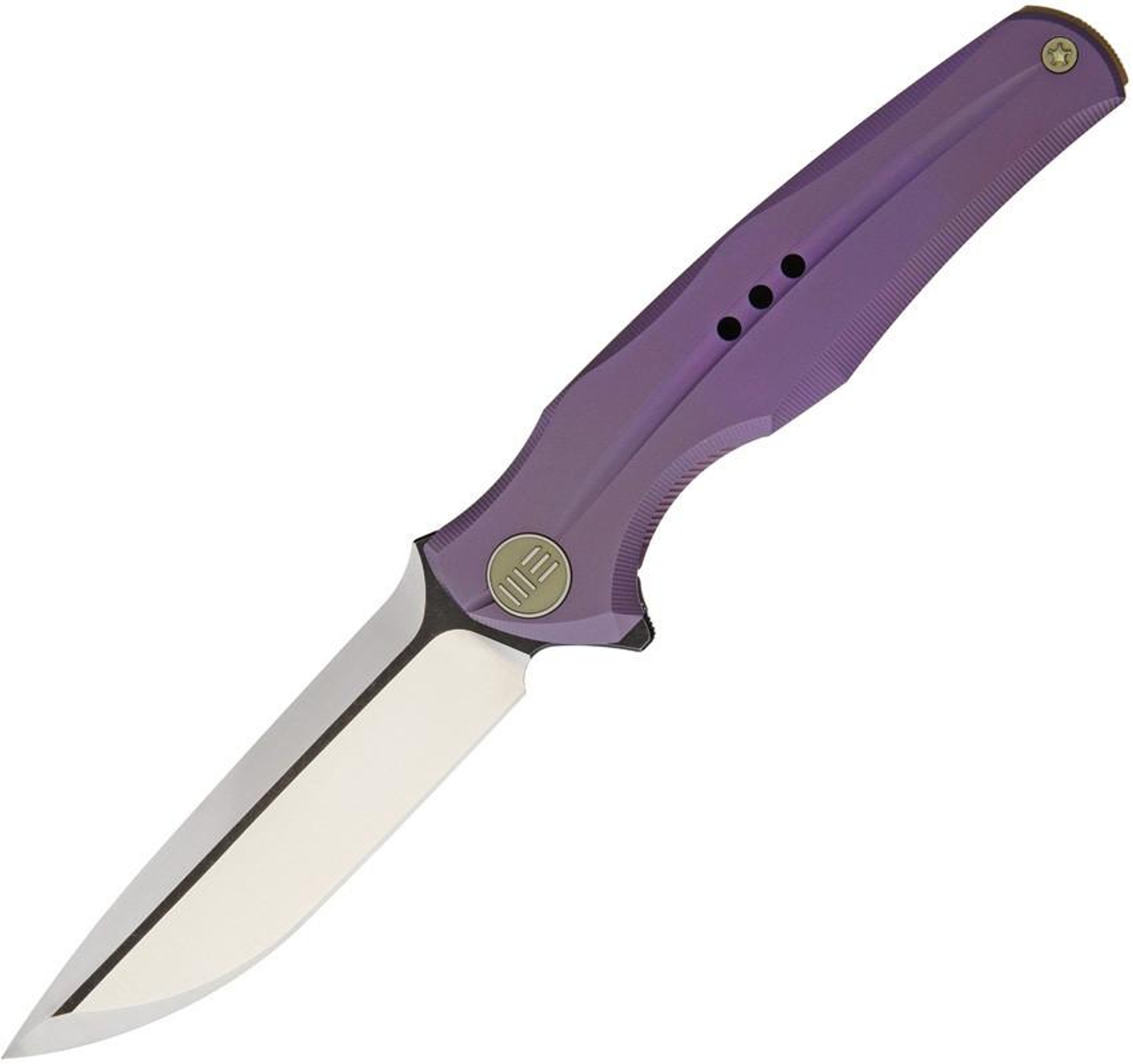 WE Knife 601N Satin S35VN Titanium Framelock, Purple