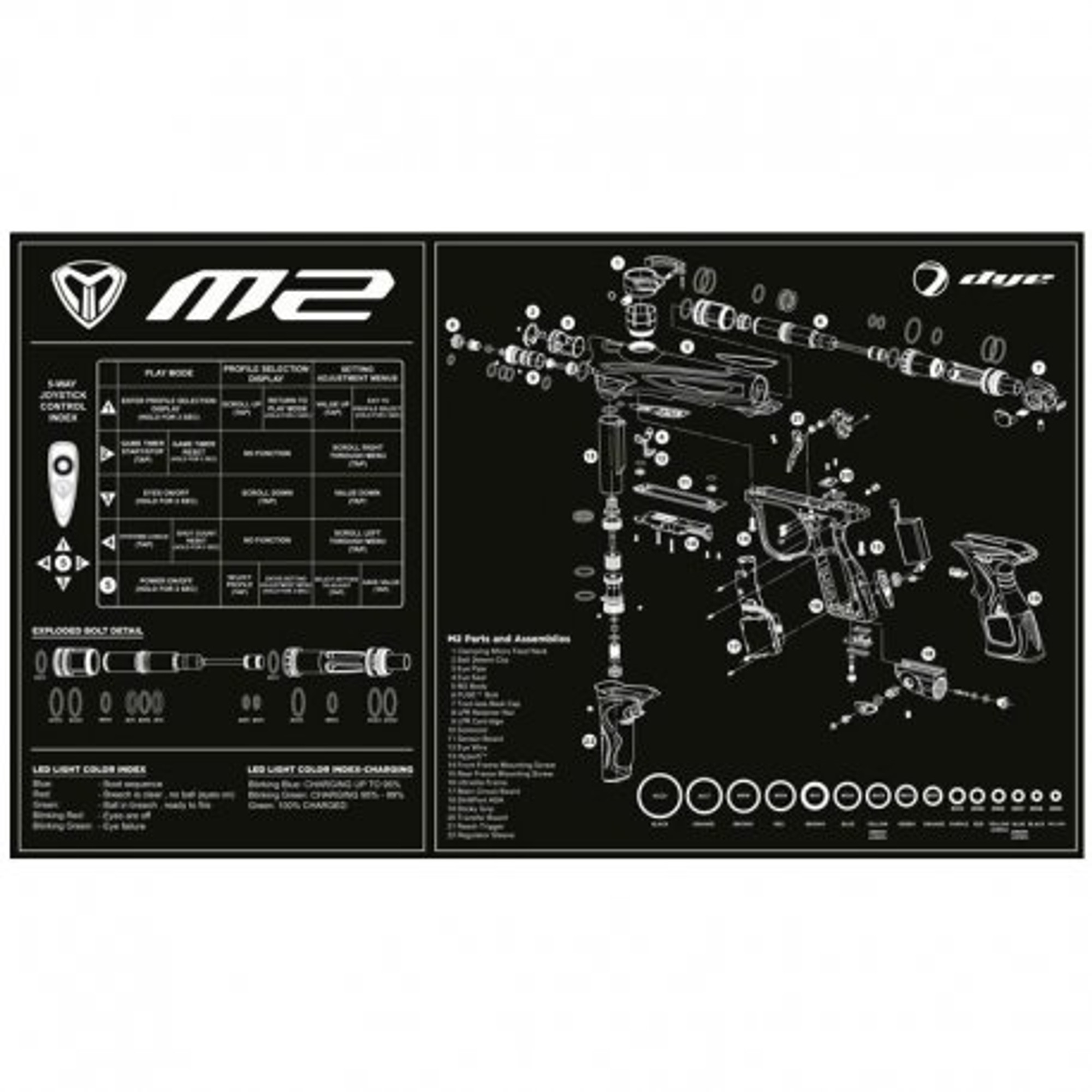 DYE Tech Mat - DM Series