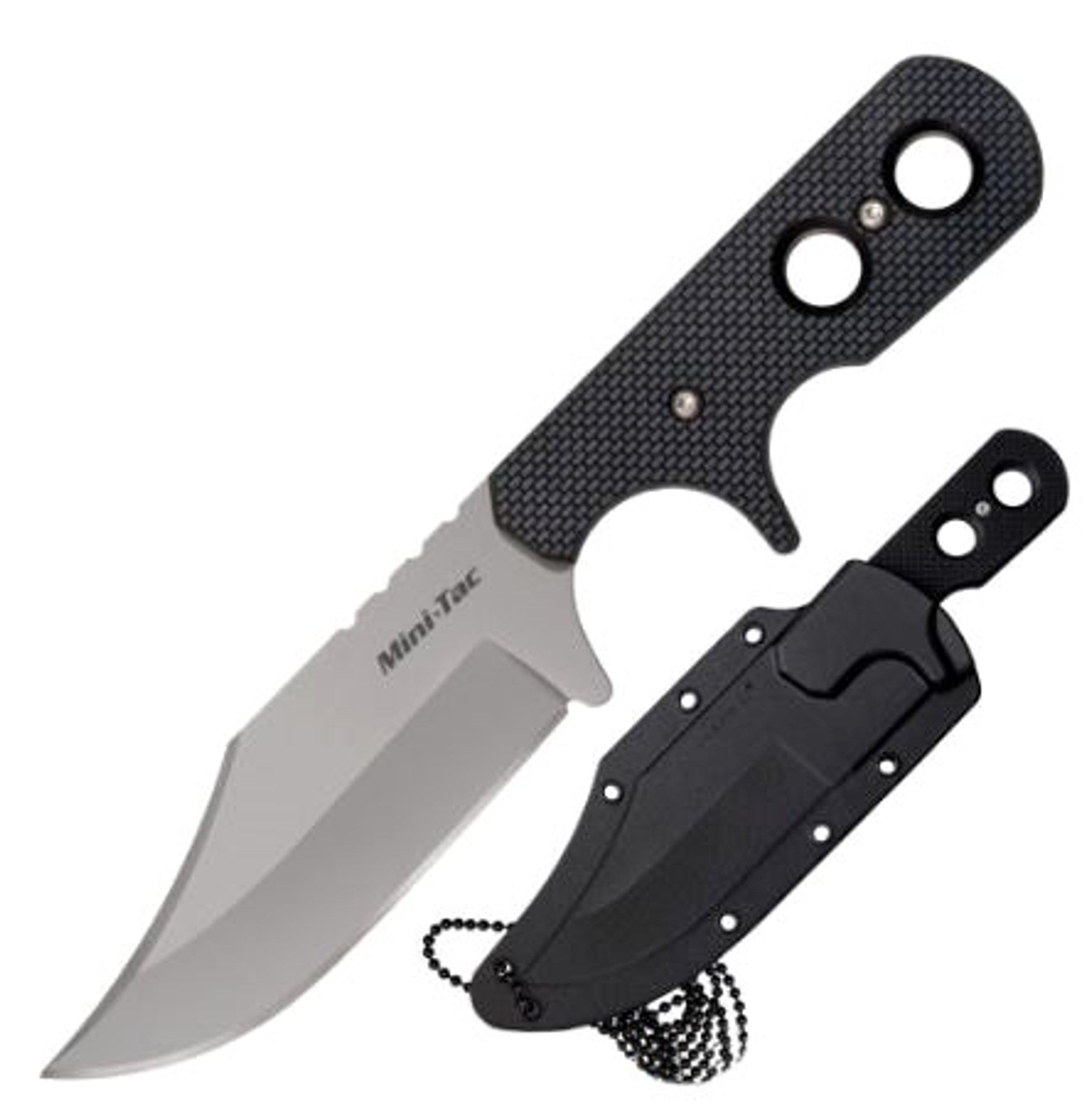 Cold Steel Mini Tac Bowie Neck Knife 49HCF