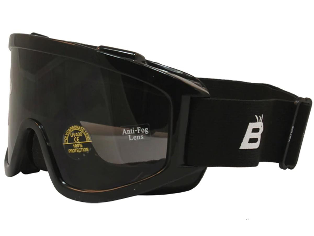 2 Paires de Lunettes Birdz Eyewear Wing Parachutistes Lunettes de Parachutisme avec une Seule Pièce Lentille Miroir Rouge Réflectech & Lentille Miroir Bleu