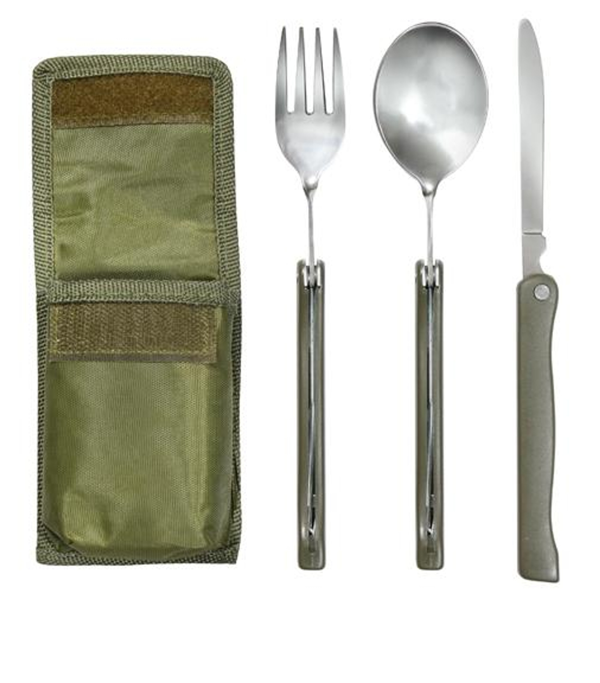 Rothco Chow Set With Pouch - Olive Drab