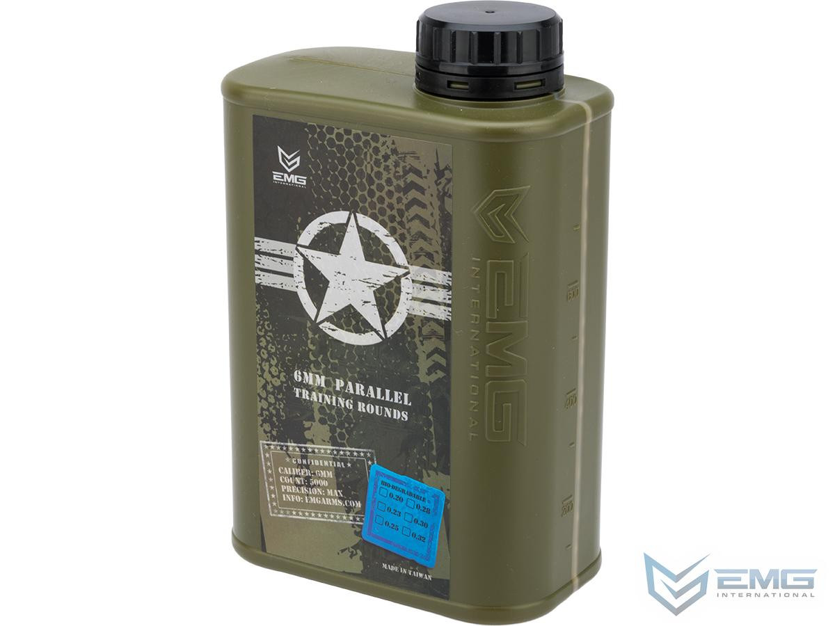 EMG International BioVal Outdoor Match Grade 6mm Airsoft BBs - 5000 Rounds