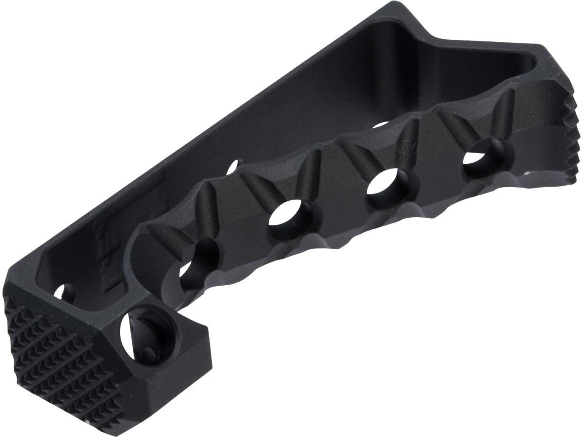 F-1 Firearms Aluminum Skeletonized M-LOK Foregrip (Type: Black / Non-Paracord Wrapped)